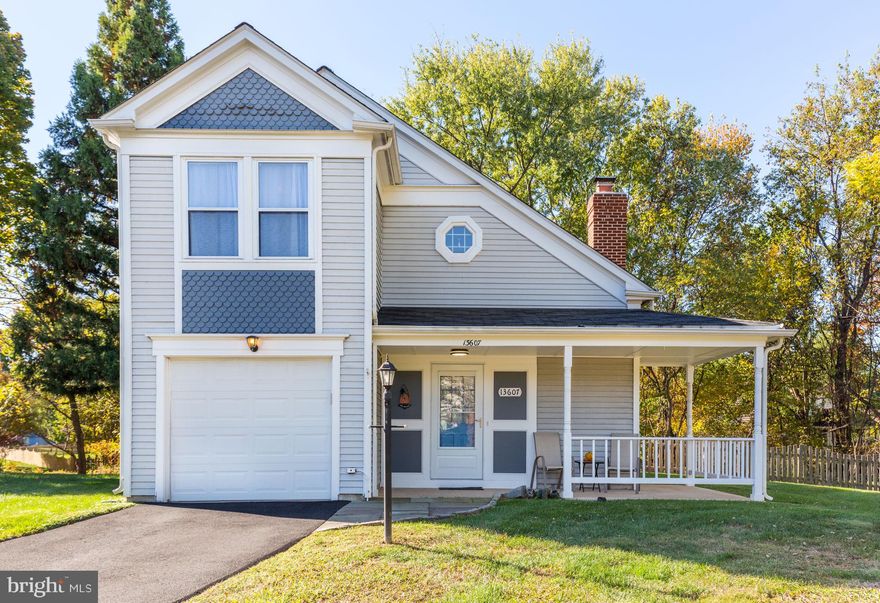 **OPEN HOUSE: Saturday, 11/1 12:00 PM - 4:00 PM**
**OPEN HOUSE: Sunday, 11/2, 1:00 PM - 4:00 PM**

CHARMING AND TRANQUIL 2-Primary Bedroom, 2-Level SINGLE FAMILY HOME nestled in a quiet cul-de-sac with 1-car garage, large private fenced yard, and wraparound porch!  Welcome home to a bright and airy floor plan with high vaulted ceiling and multiple skylights that fill the space with natural light. Wood-burning fireplace with brick mantle and plantation shutters on tall windows adorn the main level that flows seamlessly to backyard deck, perfect for relaxing or entertaining with views of the wooded backdrop. Beautifully remodeled spacious Kitchen, with plentiful wood cabinetry, stainless steel appliances, granite countertops, tile backsplash, recessed lights, and breakfast nook, opens to the Dining and Living areas, ideal for everyday living and hosting. Convenient laundry area with full-size washer dryer and extra cabinets, powder room, and inside access to garage complete the main level.  The upper level sports TWO Primary Bedroom Suites with their own bathrooms and separate vanities.  Additional skylights in bathrooms, open hallway, and multiple closets. Enjoy the privacy of a fully fenced backyard and the peace of mind that comes with thoughtful maintenance and recent updates.  The green space to the back of the property and one sliver of land to the right of the property belong to Franklin Farm association. Major improvements include: New Sliding Doors with built-in blinds (2025), New paved driveway (2024), Remodeled Kitchen (2016), remodeled Full Bath (2017), New carpet (2024), Hot Water Heater (2021), Gutter replacement (2015), New Ridge Vent (2025), Roof is in excellent condition. Ask Agent for List of Improvements and Neighborhood Profile. Situated in highly-sought after Franklin Farm community, a top-rated, amenity-rich community spanning 850 acres with 180 acres of open space, 13 miles of trails, 6 fishing ponds, 2 pools, 6 tennis courts, 3 sports courts, and 14 tot lots. With its community-friendly environment and scenic charm, it’s no surprise Franklin Farm is ranked the #1 Best Place to Live in Fairfax County. Don't miss the opportunity to make this warm and welcoming home your own!