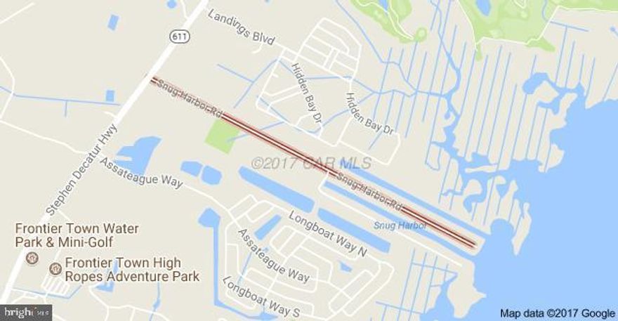 Snug Harbor Lot with canal on the back of your 5000 Sq ft lot and views of Assateaqgue Island & the ocean from a 2rd or 3rd floor.  2 EDU's Are available for Snug Harbor at this time.