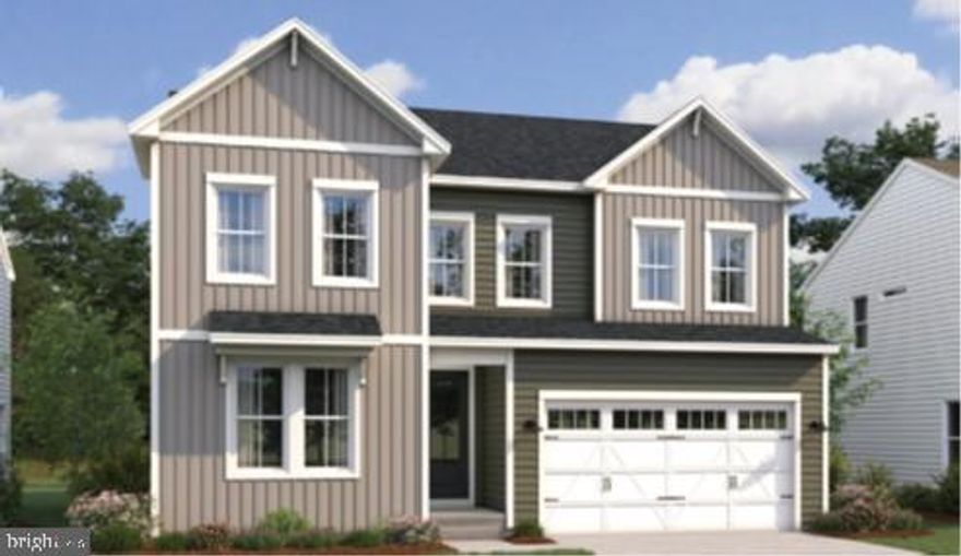 NOW SELLING - FABULOUS NEW FLOORPLAN -- SAMPLE LISTING AT BASE PRICE (not including any options or upgrades) ***The MACON II features an open floorplan with a large kitchen with center island and adjoining dining area with sliding glass door to optional covered deck, plus a sizeable great room and a private home office .  Upper level features a sizeable laundry room and  4  bedrooms including a large primary suite with full bath  with seated shower and double sinks and the option for a free-standing tub; plus a large walk-in closet.  Choose the optional finished lower level for even more space with rec room and den/bedroom with full bath.  
Hazel Run Glen is a beautiful single family community of new homes for sale in Fredericksburg, VA offering 109 homes on 1/4 acre homesites. Embrace the serenity of this quiet wooded location while enjoying easy access to major shopping, dining, and commuter routes.  Each home is offered in one of our new interior design Looks: Loft, Farmhouse, Classic or Elements for on-trend style in your new construction home.   PHOTOS/RENDERINGS REPRESENTATIVE ONLY - MAY SHOW OPTIONS, UPGRADES OR DECORATOR ENHANCEMENTS.  Prices and terms subject to change.  Lot premiums may apply.