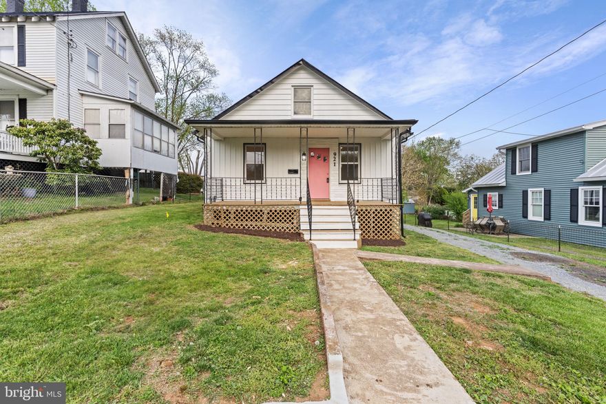 Enjoy the best of small-town living in this beautifully updated home, located just moments from the heart of quaint and vibrant Downtown Culpeper. Featuring hardwood floors and two full baths on the main level, this home offers comfort and convenience. The kitchen has been thoughtfully renovated with new appliances and modern finishes, while the HVAC system and fresh paint throughout add to the move-in-ready appeal. Upstairs, you'll find a cozy carpeted bedroom perfect for guests or a home office. The fenced backyard, rear shed, and off-street parking complete the package.