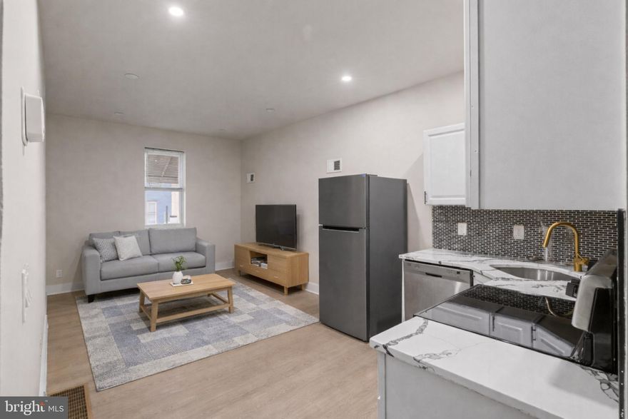 Welcome to 521 W Westmoreland St — a great opportunity for both owner-occupants and savvy investors in North Philadelphia.

Fully renovated in 2024, this duplex features two 2-bedroom units, with one currently occupied by a quality tenant, offering immediate income. Each unit includes updated kitchens with stainless steel appliances, beautifully renovated and highly designed bathrooms, modern finishes, and new systems installed in 2024 for peace of mind. Utilities are separated for each unit, making management simple and efficient.

This is the perfect setup to move into one unit and have the other help pay your mortgage, or add a well-maintained, turnkey investment to your portfolio. Zoned RM1 and located near Temple University Hospital with strong rental demand and access to public transportation, this property offers a great long-term opportunity.