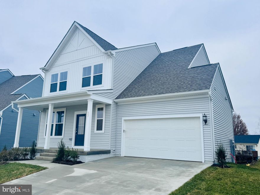 Stunning 2025 Build in President’s Point – 4BR, 3.5BA, Finished Basement ✨

Welcome to 37 Taft Avenue, a beautifully designed 2025-built home located in the highly desirable President’s Point community in Ranson. This nearly new property offers exceptional space, modern finishes, and incredible flexibility—perfect for homeowners or those seeking a strong rental opportunity in one of Jefferson County’s most convenient neighborhoods.

Inside, the bright and open main level features an expansive family room, a gorgeous white kitchen with quartz countertops, stainless steel appliances, a large island, and abundant cabinetry. The layout flows perfectly for everyday living and entertaining, and includes a main-level half bath and generous living/dining space.

Upstairs, you’ll find three spacious bedrooms, including a private primary suite with walk-in closet and ensuite bath. A second full bathroom and upper-level laundry add ease and functionality.

The fully finished walkout basement is a major bonus—complete with a fourth bedroom, full bathroom, and wide-open rec room space. 

Additional features include:
• 4 bedrooms / 3.5 bathrooms
• Finished walkout basement
• Attached 2-car garage
• LVP flooring, recessed lighting & neutral finishes
• Energy-efficient 2025 construction

About President’s Point:
This community is known for its sidewalk-lined streets, modern homes, and unbeatable access to Route 9, Charles Town, and commuting routes into Northern VA and Maryland. Its location near shopping, restaurants, schools, and major employers, move-in ready and available now—schedule your showing today!