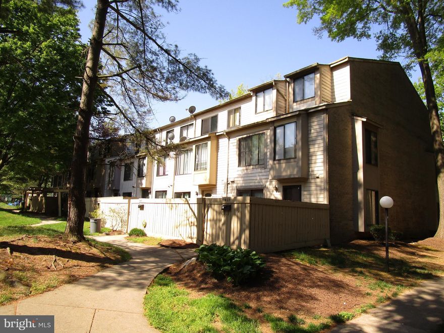 Lovely 3 BR/1.5 BA EOG Townhome in Montgomery Village! First floor features include a spacious living/dining room combo and a half bath with custom tiled flooring. A fully equipped kitchen with tiled flooring, breakfast bar and ample counter and cabinet space. The second floor provides two spacious bedrooms and a nice updated bath. Stack-able washer/dryer for added convenience. The third floor of this home includes a massive master bedroom with gorgeous laminate hardwood flooring, plenty of natural light and ceiling fan. Tenants can enjoy entertaining guests on the rear patio and fully fenced yard and the community includes a great playground/park area!

 Within minutes of I-270, Rt 355, I-495 and the I-200!

 Close to Goshen Branch Stream Valley park and plenty of shopping/dining options!

Pets are welcome with additional non refundable pet fee.