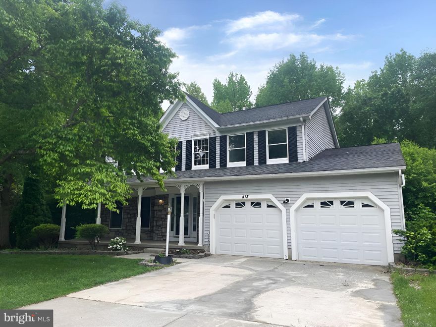 Buyers come and take a look at this spacious 3 bedroom colonial in Windmere in Aberdeen that is just waiting for you! On the main level, this home features a formal living room and dining room with hardwood floors and plenty of windows with natural light. An open kitchen with extra cabinets, tile floor, a pantry and table space. Plus, a family room off of the kitchen area and a bonus bump out enclosed porch for even more living space! Upstairs you will find a primary bedroom with large walk-in closet, and private bath with soaking tub, double sink vanity and stand-up shower. Upper level also has a hall bath, 2 separate bedrooms with large closets. Conveniently located laundry room is also on the upper level. Lower level is partially finished with a living area and separate family room. Both of these rooms have just been painted, but need carpet or tile flooring. There is also an unfinished storage room in the basement. Huge rear yard that backs to trees! Fully fenced in the rear, with a side deck, 2 sheds and a covered front porch. Don’t forget the 2-car garage too!  Central location near APG, Aberdeen schools and shopping, plus easy access to Route 22 and I-95.  See it now before it's gone!