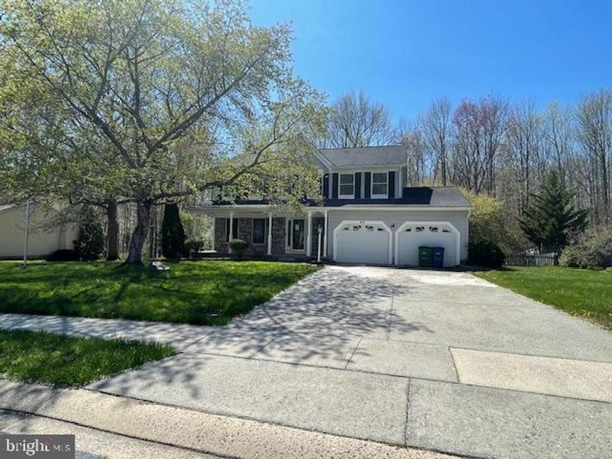 Buyers come and take a look at this spacious 3 bedroom colonial in Windmere in Aberdeen that is just waiting for you! On the main level, this home features a formal living room and dining room with hardwood floors and plenty of windows with natural light. An open kitchen with extra cabinets, tile floor, a pantry and table space. Plus, a family room off of the kitchen area and a bonus bump out enclosed porch for even more living space! Upstairs you will find a primary bedroom with large walk-in closet, and private bath with soaking tub, double sink vanity and stand-up shower. Upper level also has a hall bath, 2 separate bedrooms with large closets. Conveniently located laundry room is also on the upper level. Lower level is partially finished with a living area and separate family room. Both of these rooms have just been painted, but need carpet or tile flooring. There is also an unfinished storage room in the basement. Huge rear yard that backs to trees! Fully fenced in the rear, with a side deck, 2 sheds and a covered front porch. Don’t forget the 2-car garage too!  Central location near APG, Aberdeen schools and shopping, plus easy access to Route 22 and I-95.  See it now before it's gone!