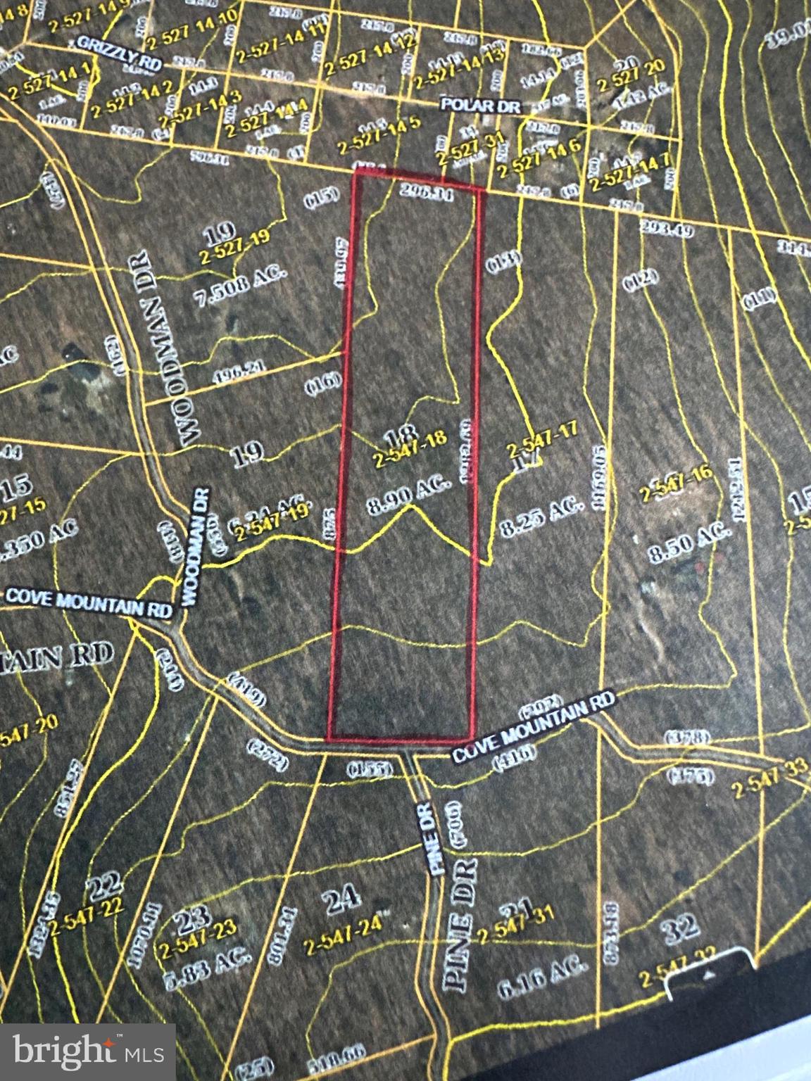 COVE MOUNTAIN ESTATES - Land