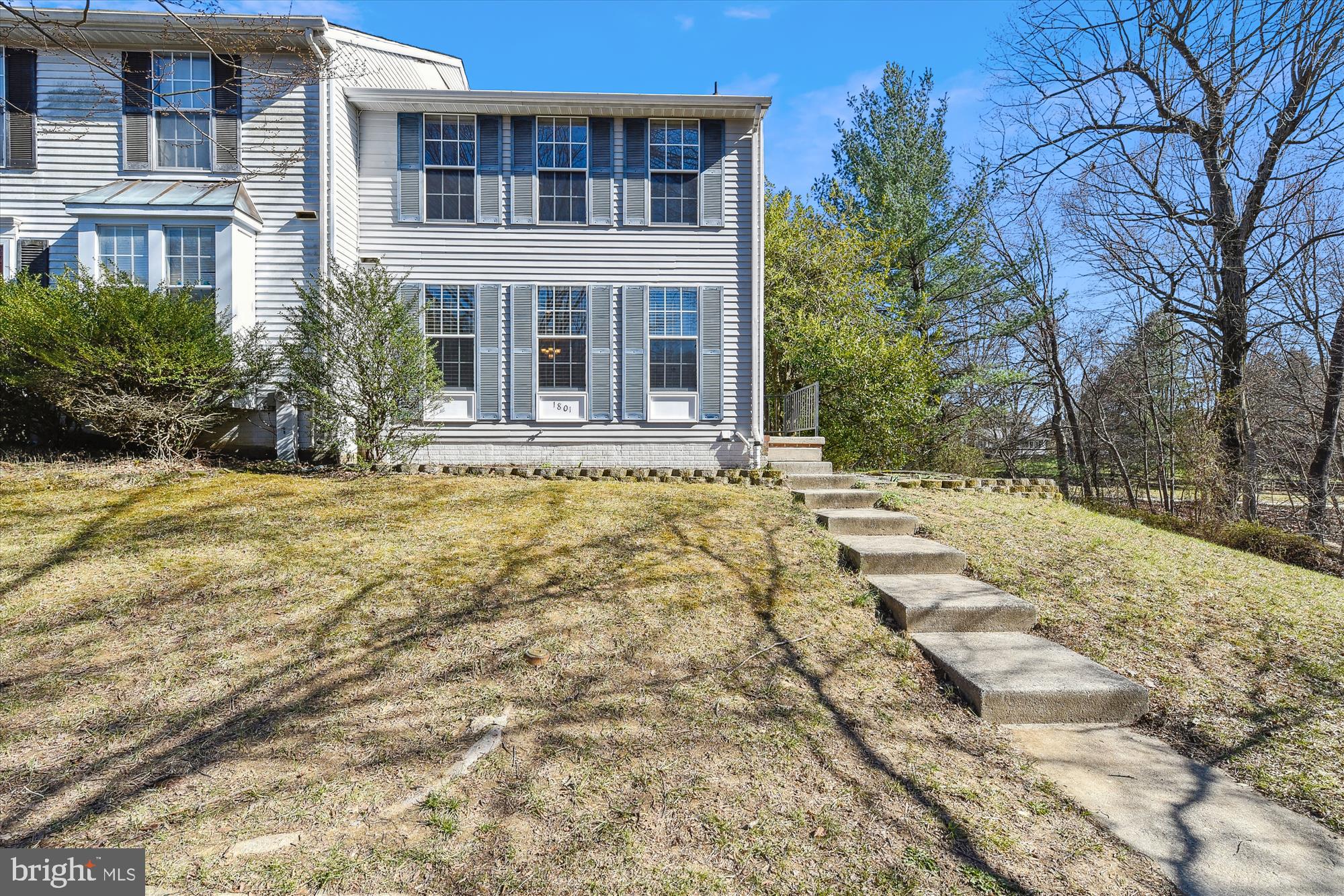 Welcome to 1801 Chester Way in charming Bel Air, MD! Get ready to fall in love with this stunning end-of-group townhome in the popular Village of Thomas Run. This home features 3 bedrooms, 2 full baths, and 2 half baths, offering nearly 1,900 sq ft of beautifully updated living space that checks all the boxes.
The main level flows into a spacious kitchen and opens to a large deck overlooking a private, fully fenced, landscaped yard with mature trees and serene views of the woods. The upper-level primary suite boasts an updated en-suite bath, and the entire home is filled with natural light and modern touches. Enjoy gleaming hardwood floors throughout the main and upper levels, and brand-new Lifeproofâ„¢ flooring in the finished lower-level family room, which is perfect for movie nights, a playroom, or a home office.
Recent major updates provide peace of mind: a new water heater (2023), a new heat pump (2020), and a roof installed around 2016, along with many other modern enhancements.
Additionally, a walking path conveniently leads straight to C. Milton Wright High School, and there’s easy access to the community playground, the town of Bel Air, APG, and commuter routes. This home is move-in ready and waiting for you! Don’t miss out—schedule your private tour today before it’s gone!