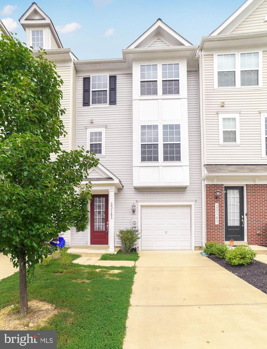 Spacious townhome with three finished levels and 3 full bathrooms.  3 bedrooms  2 full baths upstairs and a Finished lower level with a full bath, slider  to the back yard. Deck off the kitchen.