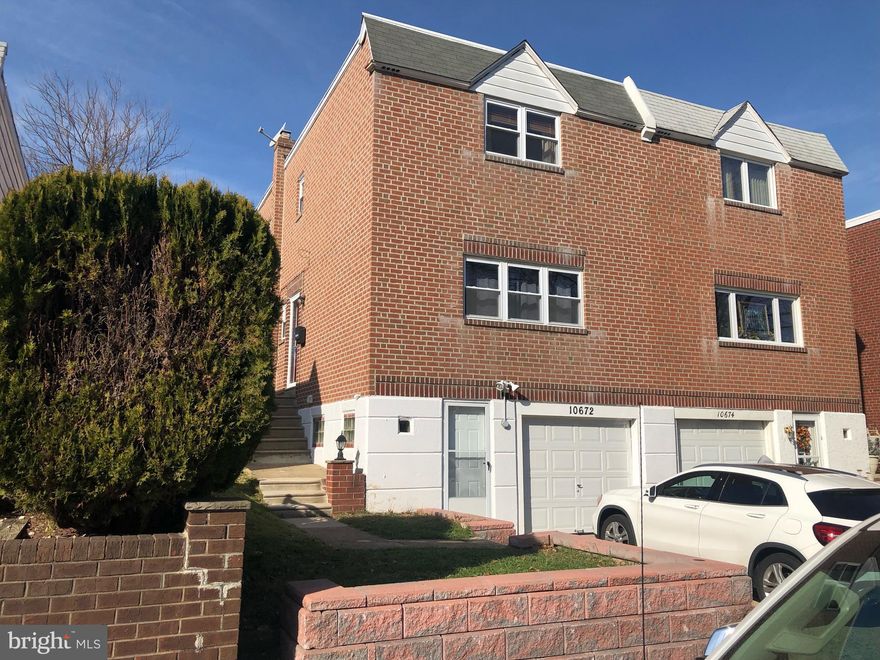 Nice  Twin house for rent, located in heart of Northeast . Three good size bedroom, two bathroom upstairs, second kitchen  and full bathroom on lover level. Main level has newer kitchen with granite counter top and ceramic kitchen floor and sliding glass door to outside deck.   Property can be used for two families as parents and adult kids who want to live together.  Property, also has back yard with covered patio for summer entertainment. First, last month and security deposit are required by the owner. Small pets are negotiable. Close to School, Shopping and Public Transportation.  Available at any time.
Call agent with any questions.