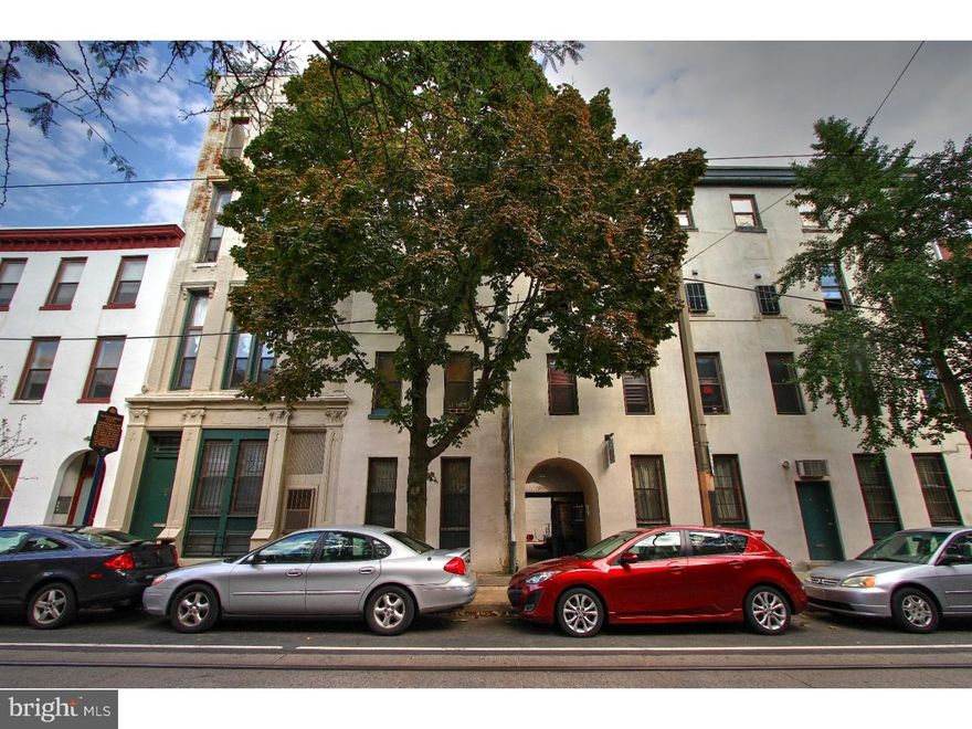 Video tour available! Security Deposit just $500!!! Stay cozy and warm in this FULLY RENOVATED 2-bedroom unit (2nd bedroom is lofted) with hardwood floors throughout.  Newly renovated apartments in a lovely, historic urban location! - along Center City's "Antique Row," this quiet courtyard community is surrounded by single-family brownstones. The building is within walking distance of the Avenue of the Arts, City Hall, shopping, restaurants, entertainment venues, and all forms of public transportation.  Pictures are of the actual unit. This property has no W/D but there is a laundromat about a block away.