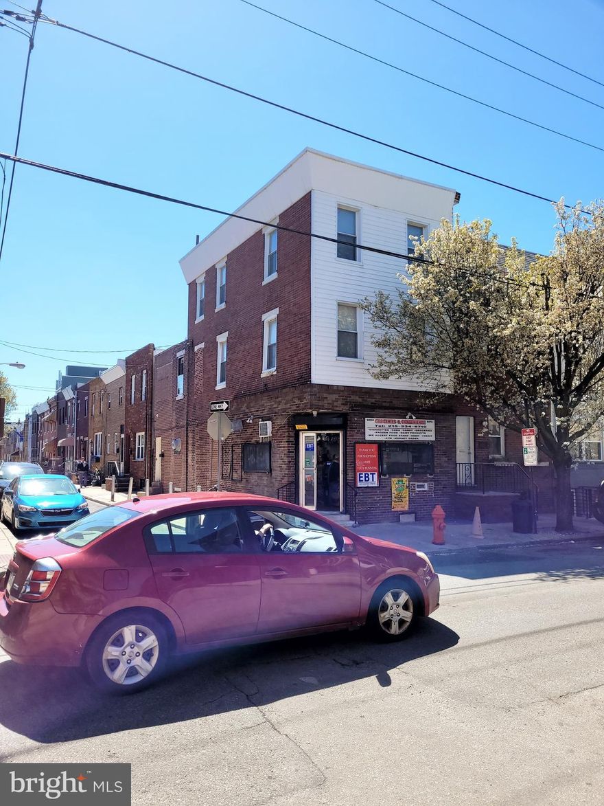 3 Story mixed use property located in the   East Passyunk section of So Philadelphia. First floor consists of a convenience store with powder and outside access to basement. Very long-term tenant currently paying $ 1,100 per month, mo to mo basis. Second and third floor consists of a very spacious bi-level apartment w/ 2 bedrooms, eat in kitchen, living room, separate   laundry room, plenty of closets Just recently rented for $1,500 per month Lease starts 6/15/2022, .This property has loads of potential located within    walking distance to all the restaurants, cafes and stores on East Passyunk avenue, the Italian Market, and the Broad Street subway.