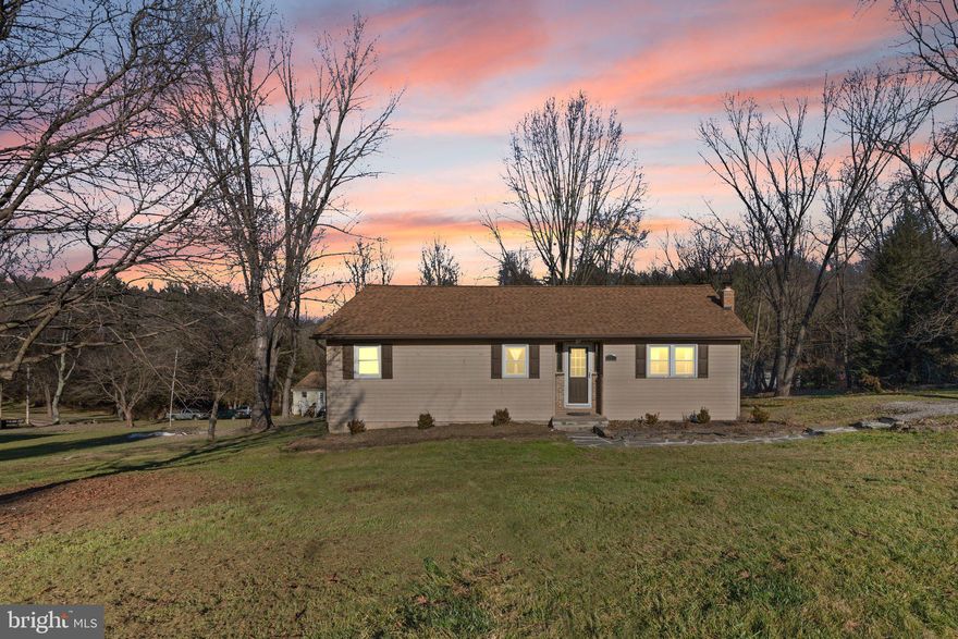 Coming Soon! 
Now Is a Fantastic Opportunity For You to Own This Well Maintained 4 Bedroom, 3 Full Bath Rancher, Nestled On 1.28+- Spacious Acres. 
As You Enter The Home Into the Living Room, You Are Greeted With Wainscoting and a Beautiful Floor to Ceiling Stone Hearth With Pellet Stove. The Open Floor Plan Then Leads You to The Eat-In Kitchen With Cherry Cabinets, Stainless Steel Appliances, and a French Door Exits to a 26'X 12'Rear Deck. 
This Home is Much Larger On The Inside Than It Appears! The Finished Lower Level Features a 28' X 13' Family Room, a 17' X 13' Great Room, a 20' X 11' Utility/Laundry Room, a Fourth Bedroom, and a Third Full Bath.  Don't Forget The Lower Level Walk-Out, Which Leads you to a Rear Patio, to Enjoy Your Hot Tub!
Recent Updates Include A New Roof in 2019, Brand New Luxury Plank Vinyl Flooring Running throughout the Main Living Area and Kitchen, Brand New Carpet in The Master Bedroom and throughout the Lower Level Family Room and Great Room, and Fresh Paint Throughout the Home.
This Home Has a Country Location, Just Minutes From The Mason-Dixon Line, and is Perfect for Maryland or Pennsylvania Commuting!