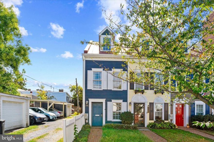 Welcome to this charming 1900s townhome in Old Town Alexandria, just a block away from King Street and an easy walk to King St-Old Town metro station! This beautiful home offers 3 bedrooms, 2.5 baths and all modern conveniences.  Enjoy the modern kitchen, high ceilings, and ample natural light throughout the home. Relax in your private, fenced backyard or on the balcony of the main bedroom suite.  The home has hardwood floors in all common areas, new carpets in the bedrooms, granite countertops in the kitchen, central air conditioning, and in-unit laundry.   Pets considered case-by-case. Tenant pays all utilities.  No smoking. Available now!