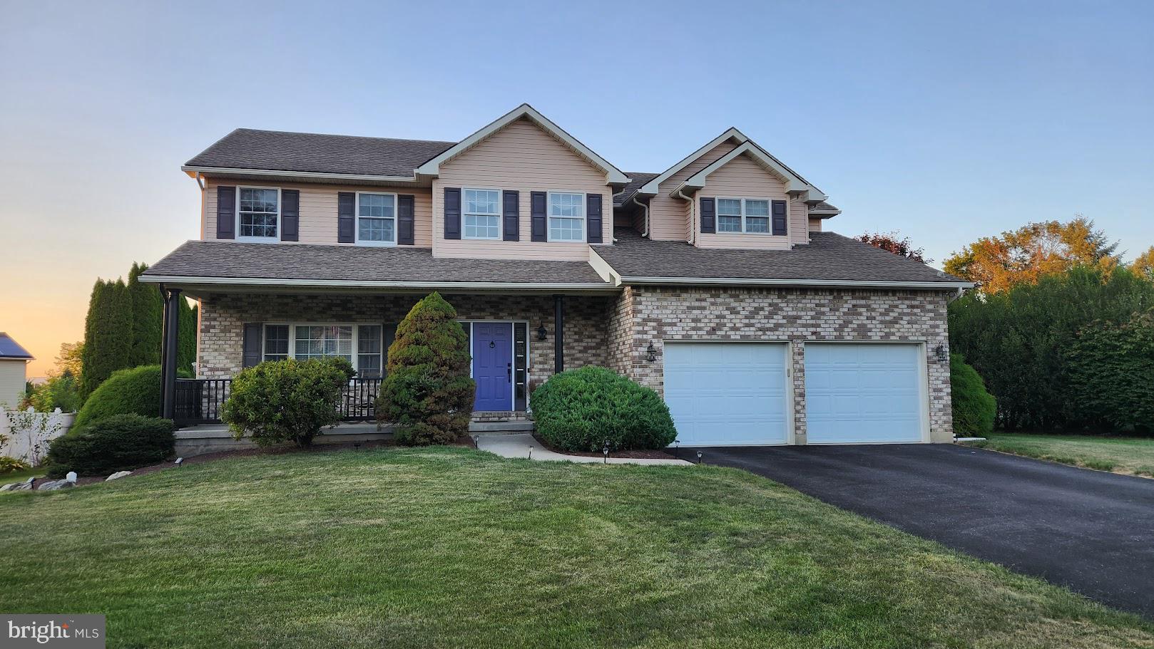 Welcome to 2755 Destiny Lane, your new colonial style home in Forks Township. This beautifully maintained home has access to all the major routes throughout Northern New Jersey and the Lehigh Valley. Boasting 4 bedrooms and 2.5 bathrooms along with many upgrades, this contemporary colonial has much to offer. With over 2,800 sq ft of living space on the 1st & 2nd levels alone, including 9-foot ceilings, luxury flooring, and an open layout perfect for entertaining. The updated kitchen features Corian countertops, 42” cabinets, stainless steel appliances, and a center island opening to a large bright and airy family room with recessed lighting. This home has a formal Dining Room and Living room with custom built in shelving that opens up to a open concept kitchen, dining area and family room. Upstairs, the spacious primary suite includes a huge walk-in closet and a luxurious en-suite bath with soaking tub, separate shower and private water closet. Three generously sized additional bedrooms, second floor laundry and a full bath with double vanity complete the second level. There is also plenty of extra space with a fully finished basement. Including an exercise area, and an abundant of storage plus the additional family room or possible theatre room. The basement includes a second staircase with direct access to the garage for easy moving. Enjoy the outdoors on the covered front porch or the spacious deck in the rear yard while being surrounded by mature landscaping.