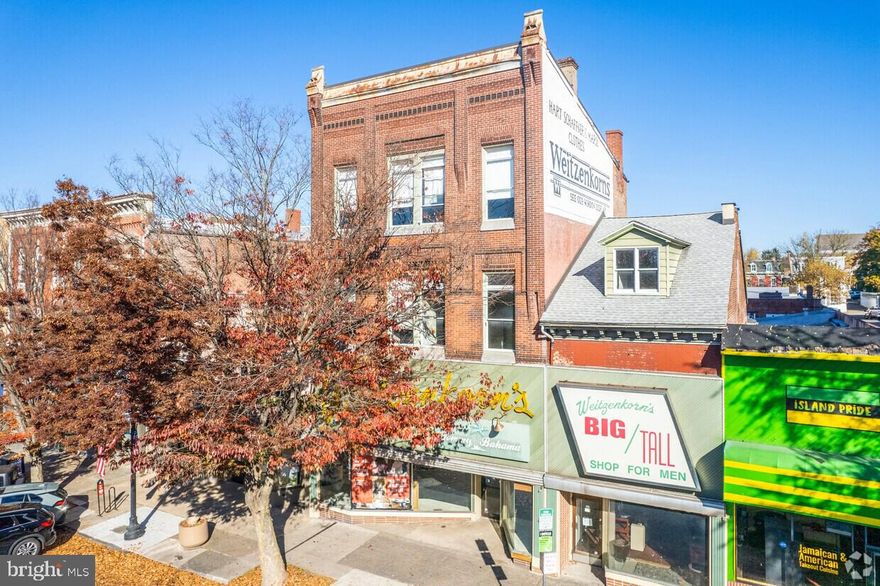 Located in the heart of Pottstown, this 10,800 S/F building spans three floors and a basement, offering ample space for various business ventures. The property boasts excellent visibility with billboard-like signage on the side of the building, ensuring your business stands out. Previously home to Weitzenkorns Clothing Store, this location benefits from heavy foot traffic and great visibility. Additionally, it is easily accessible via public transportation, making it convenient for both customers and employees.