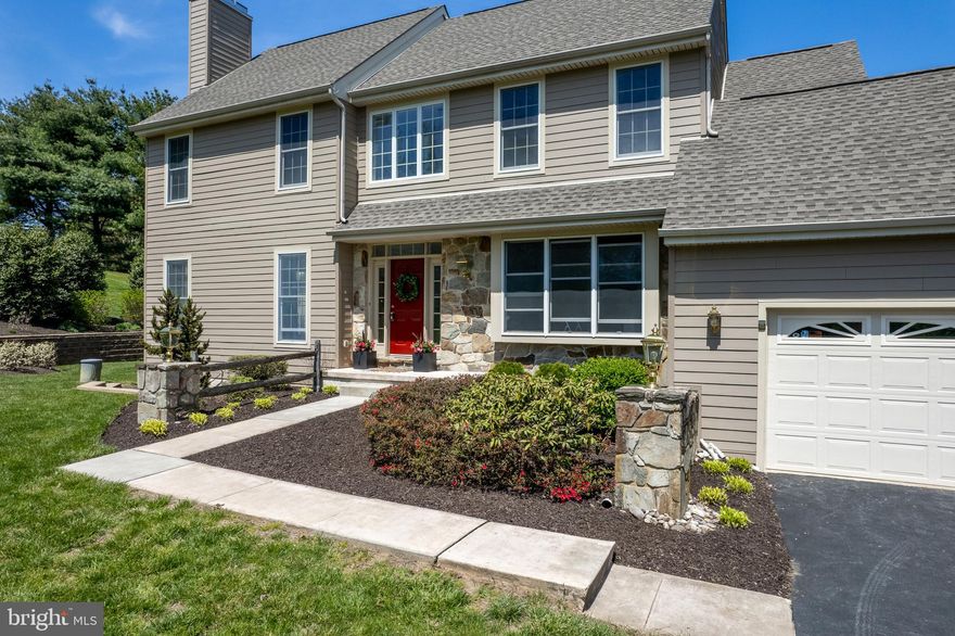 Welcome to 1306 Circle Dr in the sought-after community of The Knolls of Birmingham. This tastefully renovated 3 Bedroom 2.2 Bath home with a finished lower level on a cul de sac street certainly does not disappoint. As soon as you enter 1306 Circle Dr you will notice high ceilings, beautiful new vinyl plank flooring, and how bright and open this spacious townhome is. The living room offers soaring ceilings, a fireplace, an additional sitting room with a wet bar, an upgraded powder room, and sliding glass doors to the deck. The recently renovated eat-in kitchen features beautiful quartz countertops, ample cabinetry, backsplash, brand new Samsung appliances with smart technology, and tile flooring. Off of the kitchen, you will find the formal dining room, access to the garage, and a finished lower level. Continuing to the upper level you will find new carpet and the spacious Primary suite with a fireplace, a large walk-in closet, and an elegantly updated primary bathroom. The updated primary bathroom features a brand new luxurious stand-alone soaking tub, new tile flooring, stall shower, new double granite vanity, and new fixtures. Down the hall, you will find an additional full bathroom, a 2nd-floor laundry room, and two generously sized secondary bedrooms. The finished lower level makes for great additional living space while still offering a generous amount of storage. Low maintenance living in Unionville-Chadds Ford School District. Community Features - tree-lined streets, paved walking paths, a quick stroll to Sandy Hollow Heritage Park, a creek-fed pond, tennis courts, a swimming pool, and a show-stopping 200-year-old quintessential Chester County stone meeting house. You are not just getting a great community you are getting a wonderful lifestyle. A quick drive to downtown West Chester for great dining, shopping, and easy access to 202.