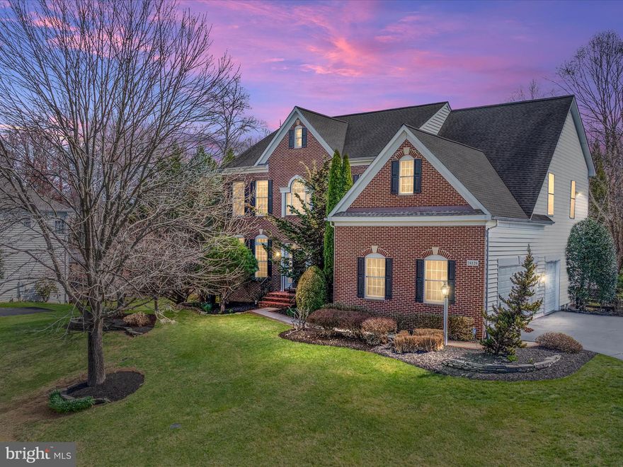 Welcome home to this stunning 5-bedroom, 3.5-bathroom single-family retreat, perfectly nestled on a private cul-de-sac lot in the highly desirable Lenah Run community. Situated on a premium half acre lot backing common wooded area, this home offers an incredible blend of luxury, comfort, and tranquility. Step inside to a grand two-story foyer that leads into a spacious two-story family room, complete with a brick fireplace and plenty of natural light. The gourmet eat-in  kitchen seamlessly connects to the family room and extends to a Trex deck, overlooking the heated in-ground pool, making it ideal for entertaining! NEW Kitchen appliances with plenty of cabinet space, and large center island! The main level also boasts a convenient laundry room w/ garage access, Formal Dining & Living rooms plus a big Home Office with backyard views! The upper level offers the luxurious primary suite, featuring a spacious sitting area, 3 walk-in closets, and a spa-like en-suite bath. Three generously sized rooms with a hall full bath complete the upper level. The fully finished walkout lower level offers even more living space, boasting a 5th bedroom, full bath, second fireplace, wide plank engineered hardwood flooring, and a newly designed workshop—a dream for woodworkers or crafters. With unmatched privacy and resort style backyard Pool this home is an exceptional opportunity. The 28,000 gallon Gunite Saltwater Pool is Heated and is up to 9FT deep! Extensive hardscaping and well manicured property backing to wooded common area for total privacy. Both HVAC Systems are NEW 2023/2024 along with whole home humidifier and air purification system. ROOF is 2017.. The Lenah Run community is rich in amenities, including a community pool, walking trails, a playground, picnic area and bordered by a natural conservancy with trails, creek, bridge, & acres of scenic grounds to explore.