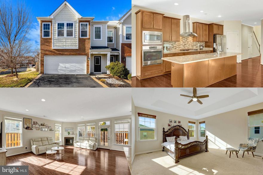 This beautifully maintained end-unit townhome in Aldie offers a rare and highly sought-after layout, perfect for modern living. A main-level bedroom and full bath provide flexibility for guests, multi-generational living, or a private office. The open floor plan effortlessly connects the kitchen to the spacious family room, ideal for both daily living and entertaining, with direct access to a stone patio and fenced backyard for outdoor relaxation. Upstairs, a versatile loft space awaits your personal touch, use it as an office, playroom, or extra living area. The owner’s suite is a peaceful retreat, featuring a tray ceiling, walk-in closet, and private bath. Two additional bedrooms and a full hallway bath offer ample space for family or guests, and the convenient upper-level laundry which has been recently replaced adding to the home’s practicality. Located near shopping, dining, and major commuter routes, this home blends comfort with convenience. Don’t miss the opportunity to experience all this home has to offer, schedule a showing today or reach out for more information. Photos may be virtually staged