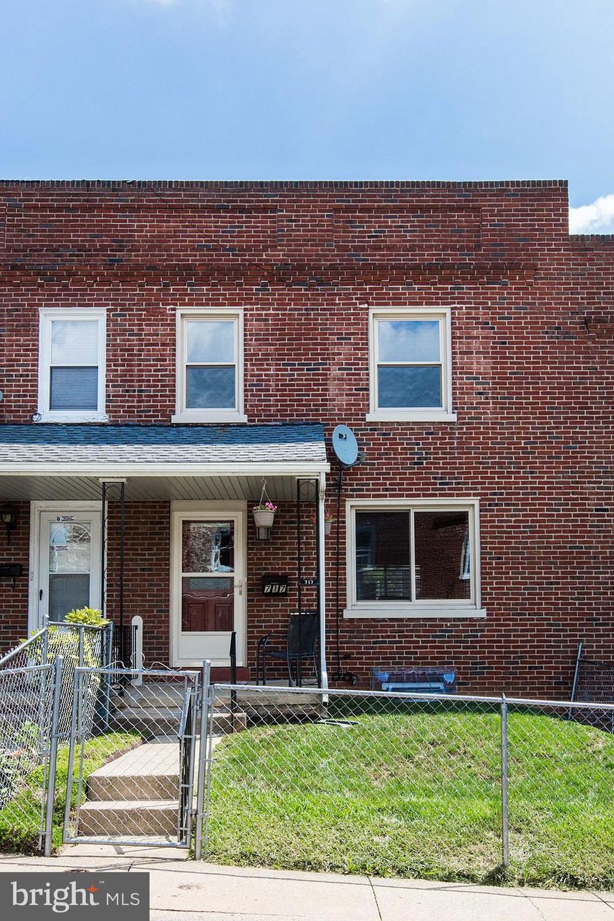 Beautiful updated 2 story brick row home, with lots of upgrades, rubber roof, new front porch, power washed rear patio, insulated doors & windows, new owning & rain spouts painted front & rear fences, new drive way, painted interior, wall to wall carpet & vinyl flooring. Updated kitchen & bath, new window treatment & hardware. New gas FWA furnace & central air, basement dry locked & painted. Property in move in conditions.