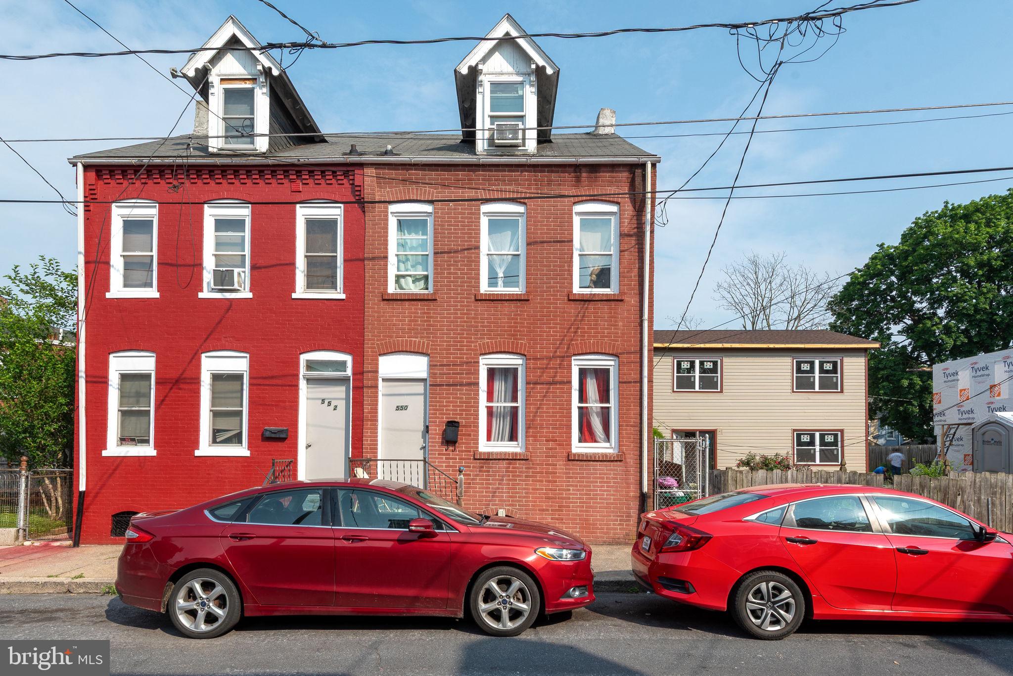 Welcome to 550 Woodward St, Lancaster, PA 17602—a semi-detached brick colonial offering both character and potential. This classic brick 4-bedroom, 1-bathroom home has over 1,350 sq. ft. of living space with a spacious living area, dining room, updated kitchen and access to private fenced rear yard. The second floor offers 3 private bedrooms and full bath. The 3rd floor offers space for 4th bedroom or den. There have been several updates: gas furnace, updated electrical, replacement windows, flooring, and paint. The home is located in the Churchtowne neighborhood, close to local schools, parks, shopping, and major roadways, making it an excellent choice for homeowners or investors. Don't miss out on this incredible opportunity—schedule your showing today!