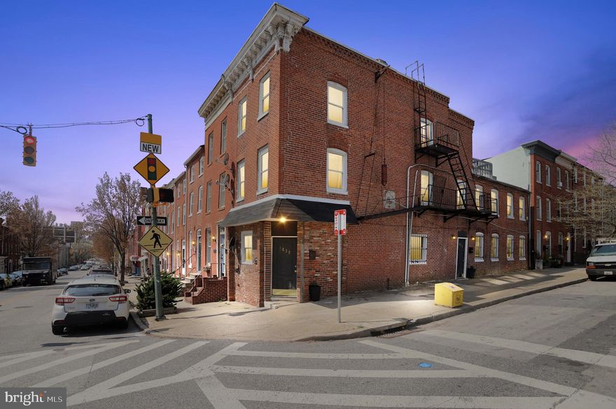 Introducing 1838 E Pratt St in Baltimore MD’s Upper Fells Point.  Action Wins - priced well below pre-listing appraised value.  This updated, brick residential multi-unit home offers so many options.  A spacious 2070 square feet of living space on a 930 square foot lot.  The many upgrades include new upper roof 2021, recoated lower roof 2020, hot water heater 2010/2012, plumbing 2007 and electrical 2007.  Move-in ready.  This fully finished end-of-group corner multi-unit home features two separate units on three levels, both separately metered with their own separate entrances.  The first unit on the first floor is beautifully appointed with 2 bedrooms and 1 full bath. The second unit on the 2nd and 3rd floors with a relaxing rooftop deck plus workout/meditation space features 3 bedrooms and 2 full baths. Utilize both units as your home with a private in-law suite on the 1st floor level or rent either unit as an income producing investment.  Lots of possibilities.  This location is rated as a Walker’s Paradise on WalkerScore, as Very Bikeable on BikeScore and as Good Transit on TransitScore.  Move in now and/or include this lovely home in your income investment portfolio today.  Less than 1 miles from Baltimore's Fell Point and Inner Harbor.  Please follow COVID guidelines: no overlapping appointments, wear shoe covers provided, use hand sanitizer provided upon entry and before exit, only three adults maximum per showing (including the Agent) and please reschedule if you feel unwell.  One Year Buyer Home Warranty included. Thank you and welcome to your new home!!