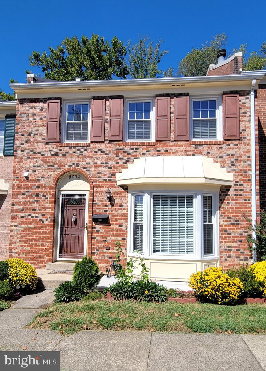An all brick townhouse at its finest in the Saratoga Towhouses Community.  You will fall in love with this home as it offers a breathtaking back to trees views and beautiful fenced back yard.   The home features 3 bedrooms, 2 full baths and 2 half baths.  As you step into the home, you will see a beautiful hardwood floor through out, a full of lights large family room, dining room,  a Gourmet Kitchen features a trending white cabinets, Granite countertop, an eat-in kitchen breakfast nook, stainless steel appliances.   As you continue to the upper level, you will see a beautiful hardwood floor on  stair and laminate floor on hall way and all bedrooms,   The fully finished walk-out basement  with separate laundry room, extra room, and a half bath.   This property is conveniently located just minutes from I-95, Fairfax County Parkway, Saratoga shopping center, Costco, Ft. Belvoir.  You will enjoy all that Saratoga Community has to offer!