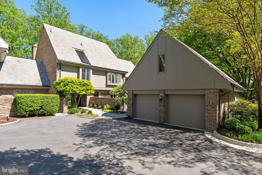 Welcome to luxury living in the prestigious Merrywood on the Potomac community in McLean, Virginia. This beautifully maintained townhouse is equipped with a private elevator providing convenient access to all levels of the home for added comfort and accessibility. Boasting 5 generous bedrooms, 6 1/2 baths, this spacious home is designed to meet the needs of discerning buyers seeking sophistication and modern amenities.  Each spacious bedroom is en suite, providing ample accommodation for family or guests.  Enjoy the timeless elegance of newly refinished hardwood floors throughout the main level, adding warmth and character to the living spaces. The open living and dining areas feature high ceilings and are flooded with natural light, ideal for hosting gatherings or relaxing privately.  Three private outdoor areas (front patio, terrace off the dining room, and rear garden) provide serene retreats for outdoor relaxation or al fresco dining  The walk-out lower level is flooded with natural light and features a comfortable family room centered on a third wood burning fireplace, bedroom and full bath, a generous laundry room, and ample storage. A large, unfinished loft above the two-car garage provides further space for additional storage or a future home office. Ideally positioned along the Potomac River, Merrywood offers a tranquil escape from the hustle and bustle of city life while still being conveniently located near shopping, dining, and major commuter destinations, including Tysons Corner, Washington D.C., and Reagan National Airport.