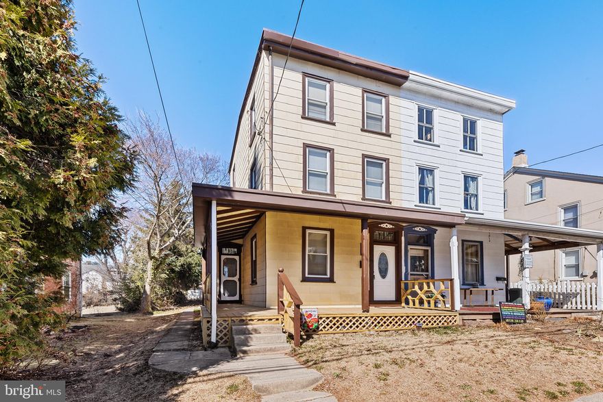 Welcome to this Charming Fully Renovated 4-Bedroom Twin in Spring-Ford School District. This beautifully renovated 4-bedroom, 1.5-bath twin home, perfectly situated in the highly sought-after Spring-Ford School District. This move-in-ready property seamlessly blends modern upgrades with classic charm, offering both comfort and style. As you approach the home, you’re welcomed by a large front porch — the perfect spot to enjoy your morning coffee. Step inside to a spacious living room featuring hardwood flooring that flows through most of the first floor. The adjacent dining room provides an ideal space for hosting meals and gatherings. Just beyond, the updated kitchen boasts modern cabinetry, sleek countertops, and all the essential appliances. With a convenient laundry area nearby, household chores are a breeze. Heading upstairs, you’ll find a bright home office that separates two bedrooms — one of which includes a walk-in closet! The third floor offers two additional bedrooms, providing plenty of space for family or guests. The backyard is cozy and versatile — perfect place to grill, start a garden, or simply enjoy the outdoors. This home is not only stylish but also efficient, featuring Energy Star windows, natural gas heat, and public water and sewer. Conveniently located close to restaurants, shopping, and more, this gem in the heart of Royersford Borough is ready for its new owners. Don’t miss your chance — schedule a tour today!