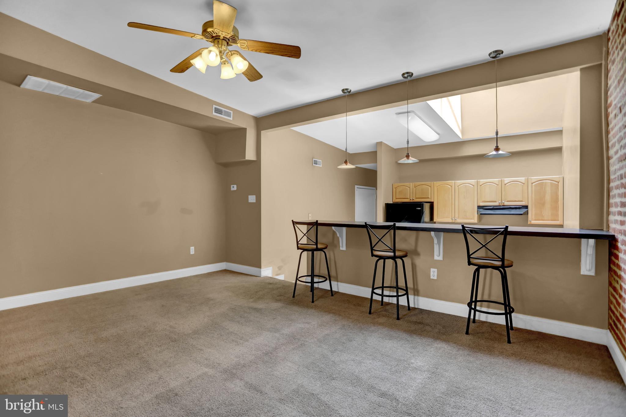 Experience the ultimate urban lifestyle with this newly available home, located on the 3rd floor, ideally situated within walking distance to all that Federal Hill and the Inner Harbor have to offer. Whether you're a foodie, a culture enthusiast, this vibrant neighborhood has something for everyone.
Step into this stylish apartment and prepare to be impressed by its spacious layout and modern amenities. The highlight of the kitchen is undoubtedly the expansive skylight, flooding the space with natural light and creating an inviting atmosphere for cooking and entertaining.
As you gaze out of the window, you'll be treated to breathtaking city views that showcase the dynamic energy of Baltimore. 
If you love to entertain, you'll appreciate the open-concept layout and generous living spaces that make hosting gatherings a breeze. Whether you're throwing a dinner party or simply inviting friends over for cocktails.
Don't miss out on the opportunity to live in this prime location and experience the best that city living has to offer. Schedule a viewing today and make this urban apartment your new home!