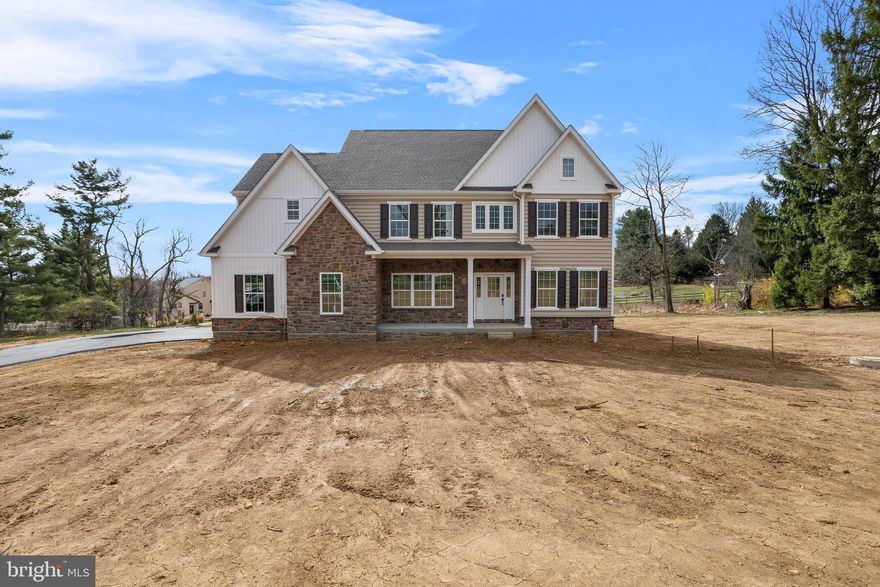 NEW CONSTRUCTION 2025 - SPRING DELIVERY - GARNET VALLEY!  Welcome to 400 Smithbridge Rd. Glen Mills Pa, Absolutely One of Delco's Premier Locations!  Construction is Well Underway with an Expected Delivery Date of March 2025!  First Floor Features Include: Foyer Entry, Study, Formal Dining Room, Powder Room, Kitchen, Breakfast Nook, Family Room & Mudroom.  2nd Floor Features: Master Suite w/ Dressing Area, 2 Walk-in Closets & Spacious Master Bathroom, 2nd Bedroom/ Junior Suite w/ Walk-in-Closet & Private Bath, Two Generously Sized 2nd Floor Bedrooms, Center Hall Bathroom (3rd) & Laundry. Lower Level:  Full Unfinished Basement.  Exterior Features: 1 Acre Level Lot on Country Rd., Private Driveway & Side Entry 2 Car Garage.  Minutes to Schools, Parks, Shopping & Wawa Train Station-   Don't Miss Your Opportunity!