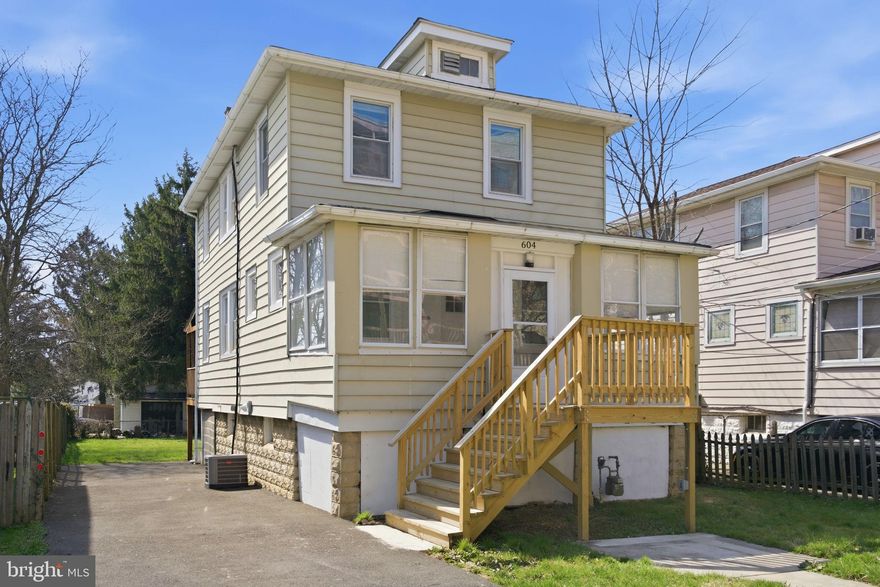 A charming 3 BR/1.5 bath home with classic character and a traditional floor plan. Freshly painted throughout, the home features upgraded kitchen countertops, warm wood kitchen cabinets, high ceilings, and generously sized rooms that create an inviting feel. Enjoy relaxing on the enclosed front porch, perfect for morning coffee or evening unwinding. Conveniently located close to metro and public bus for an easy commute. Great opportunity for first time homebuyer or investor.