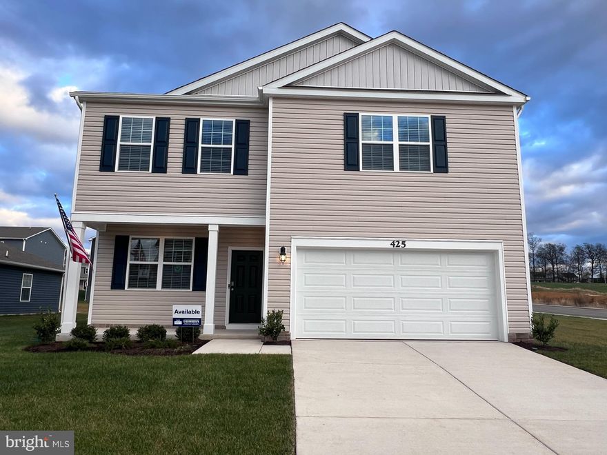 Welcome to the Penwell model, where captivating curb appeal is just the beginning. This residence beckons with a charming front porch and tasteful stone accents. As you step through the front door, you'll be greeted by lofty 9' ceilings on the first level, creating a sense of spaciousness.
Off the foyer, discover a versatile flex room, ready to transform into a dining room, home office, or your very own "relaxation room" – the choice is yours. For the convenience of your guests, a well-appointed powder room is thoughtfully placed, perfectly situated for the entertaining moments you'll enjoy in your open-concept kitchen and family room area.
Ascending to the second level, you'll find a magnificent owner's suite, complemented by three additional bedrooms and a dedicated laundry room.We've also included a smark home package, allowing you to effortlessly control and customize your home environment.  Red Hill's prime location ensures proximity to the local hospital, shopping destinations, a variety of restaurants, and the area's finest farm market, providing an enriched living experience.