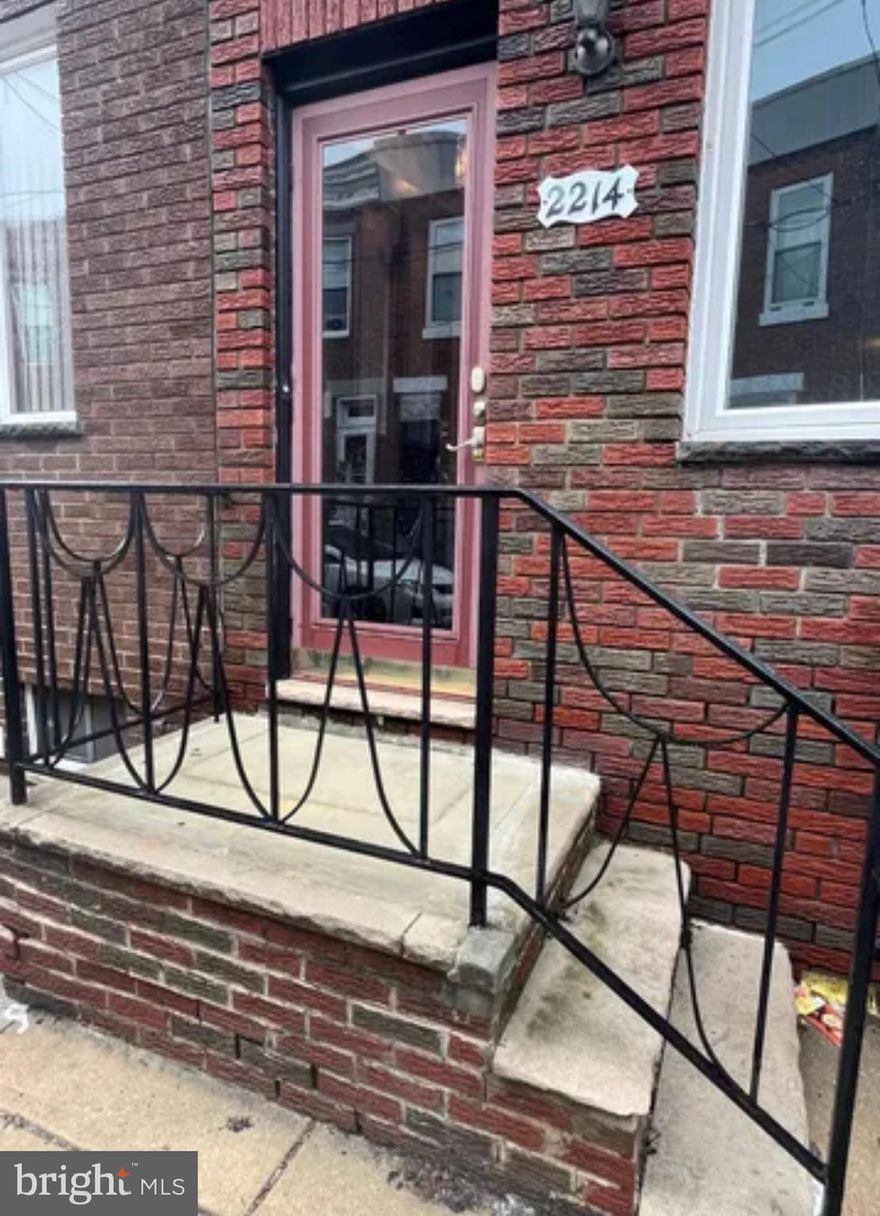 Move right into this spacious 2 bedroom 1.5 bath home in the heart of S. Philadelphia! Enter into your large living room with wood flooring throughout the first floor and the property has a nice size yard. Laundry is in the basement which is clean with shelving providing a lot of storage space. 2nd floor has 2 large bedrooms with closets and a tiled spacious bathroom. Make your appointment today. Quiet street perfectly located between West Passyunk Ave and Girard Estates; close to all public transportation lines.