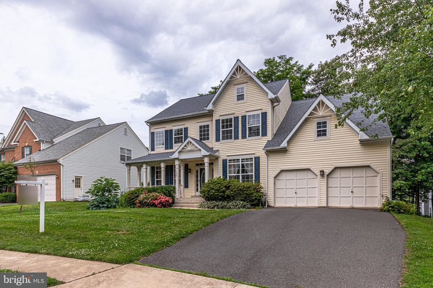 Back on the market! This beautiful, well-maintained 4-BR, 3.5-BA Victorian home is set in a quiet, family-friendly enclave within the Town of Herndon, with neighborhood access to the Folly Lick Park Trails and close to the W&OD trail.  Bright, spacious, and airy with 9+ foot ceilings, hardwood floors, and an open layout, one enters through a soaring 2-story foyer, flanked by classic columns with the formal living room on one side and the dining room on the other, both with elegant crown moldings. There is a large family room with bay windows and a gas fireplace to warm you up in the winter, and an adjacent office/ den with large windows overlooking the treed lot.  The sunny kitchen includes an eat-in area with bay windows and outfitted with stainless steel appliances, including a Bosch stovetop, double oven, and dishwasher less than 5 years old. There is a huge, newly stained deck facing the treed backyard, providing privacy and shade in the summer.   A laundry room, a half bath, front porch, and a double garage round out the first level.  On the second level, you will find a massive master bedroom suite with bay windows overlooking the backyard, another gas fireplace, sitting room, walk-in closet, and a large master bathroom with a soaking tub and new frameless glass shower door. There are three (3) other spacious bedrooms and a full bathroom on this level.  The home also includes a beautifully finished, expansive (approx. 1400 sq ft), a walk-up basement that comes complete with wiring, perfect for a media room, play area, or a home gym.  It includes a kitchenette, bar area, two (2) dens, another office with French doors, a full bathroom, and tons of storage.     Other features include a new roof (Nov 2019), brand new carpeting, newer HVAC and hot water heater, built-in sound system, sprinkler system, alarm system.   Enjoy a vibrant and thriving Town of Herndon community with summer concerts and farmer's markets, easy access to nearby/ future Metro stations and key highways, as well as excellent Fairfax County schools.   Come and see it!