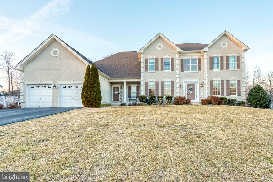 OPEN HOUSE CANCELLED!Gorgeous luxury home situated on a private lot backing to trees. 5 Bedrooms, 5.5 Baths Colonial. Grand foyer with high ceilings.  Large master suite features a sitting room, huge walk-in closets, large soaking tub & separate shower. Gourmet kitchen with slider to deck overlooking fenced back yard.  Electric fence around the entire property.  New luxury high end waterproof vinyl flooring that is scratch resistant .  Freshly painted throughout. Finished lower level with potential in-law suite.  2 car garage.  Heated Inground salt water pool with large concrete pad and LED lighting controlled over WIFI. Hard wired Generator. Hot Water Heater 2020.  Wood burning firepit with sitting ledge. Driveway and so much more! Whole house speaker system.