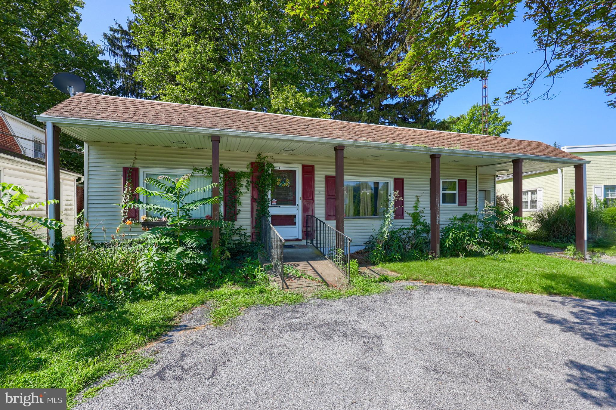INVESTOR ALERT! Great opportunity to own this rancher in the York Suburban School District! Great location - easy commute to I-83 and Rt. 30. Close to schools, parks, restaurants, shopping, and local amenities. Great interior layout with a kitchen that overlooks the spacious living room and dining room. Two bedrooms, a full bath, utility/laundry room, and enclosed porch complete the layout. A fenced in backyard offers privacy and plenty of parking is available with an attached garage, carport, and wrap around driveway.