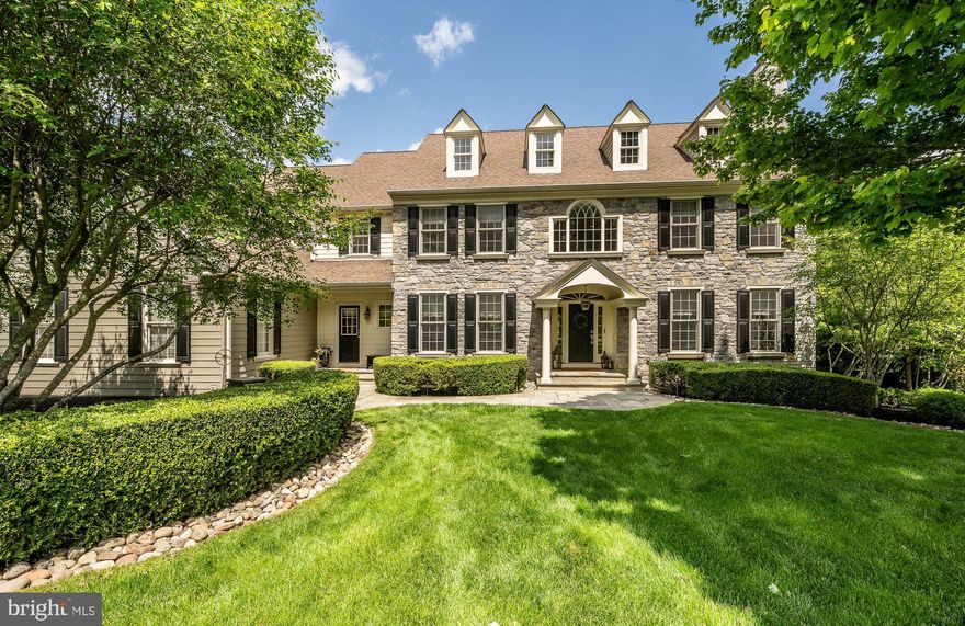 If you are looking for a truly perfect home, this is it, built in 2003. The original owners who have transformed it into a true show piece, like new construction. The appointments are hard to find at any price. Entertaining? No problem, lush landscaping, incredible hardscaping to compliment the entertainment area surrounding the inground saltwater pool and spa. The lot is private and possibly the best in this prestigious development of Shenandoah. Award winning West Chester School District. Located in East Bradford Township. This residence offers a premium private one-acre lot. The interior of the home has been updated throughout with the at the highest taste level and quality. Enter to an impressive two-story entry foyer, flanked by formal living and dining rooms.  The living features a gas fireplace and crown molding.  Work from home, no problem, the office/den offers built-ins and plenty of natural light, A true gourmet kitchen, stainless steel appliances, two-tiered island/ leathered granite, quartz, 42" cabinetry, wolf 6 burner gas stove with overhead exhaust hood, plus much more to impress.  An adjoining morning room and family room with vaulted ceiling, gas fireplace, butler’s pantry, wine cooler and two drawers. Two conveniently located half baths at the end of the first floor, access from the garage and outside to a large mud room with built-ins to accommodate. Leaving the main level, you go down an open staircase to the walkout lower level partially finished to include an impressive stone accent wall, gas fireplace, built-in bar with dishwasher, refrigerator, wine cooler.  There is a separate wine closet, half bath, gym area with rubber flooring, a separate Bedroom area featuring its own private bath, washer and dryer, walk-in closet ceiling fan and windows for natural light.  Plenty of additional finished area for entertaining and unfinished area for storage.  French doors lead out to a partially covered entertainment area, large slate patio surrounding the inground heated pool and spa, stone, wood burning fireplace. Exceptional views from this private setting, the outside area is a true oasis. The main floor trek deck overlooks the pool area and offers access to the ground level, The upper level offers four additional bedrooms and three full baths, to include the primary bedroom suite and bath, full size laundry accessed by front and back staircases. Plus a finished area over the garage that can accommodate multiple uses. Many additional feature to be seen, high-hat lighting, built in sound system, central vacuum, clean air filtration, generator designer lighting fixtures, ceiling fans multiple wall mounted flat screen tv's. We could go on and on.  Please come see this truly exceptional residence for yourself.