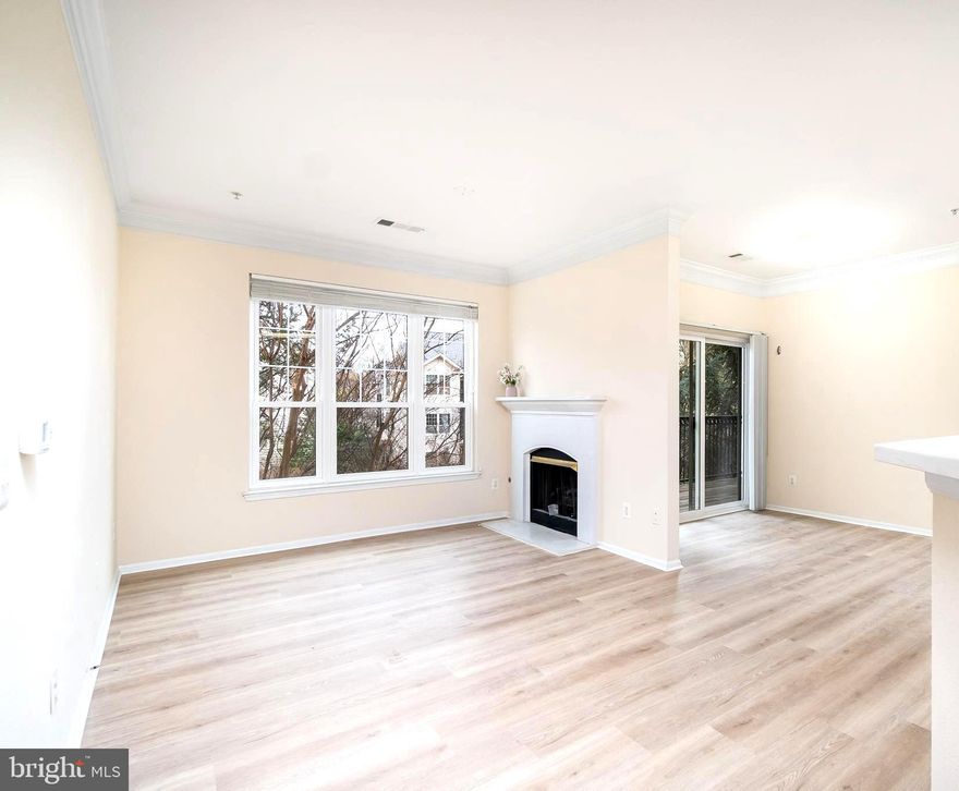 OPEN HOUSE SATURDAY AND SUNDAY, FROM 1 PM TO 3 PM. Home sweet home! Its where you want to be!  Walk to Mclean silver line metro, Capital One hall, Wegmans and all your heart desire restaurants!  Bright and sunny 3 Bedroom and 2 Bath condo facing the courtyard in Gates of McLean.   Spacious Christine model- 1272 Sq ft.  Open floor plan. Freshly painted. New luxury vinyl plank flooring throughout the condo. Just installed new quartz countertops in kitchen and bathrooms. Large living/dining rooms with fireplace and crown moldings. Walk in closet in primary bedroom.  Washer and new dryer in unit. Enjoy the delightful spring weather on balcony while overlooking beautiful garden and lush trees.  3 Reserved  Parking spaces (792, 835 and 610)  and  2  unreserved spots for guests. Water included with condo fee. Gates of McLean amenities : Exercise room/Fitness center,  Pool,  Sauna, Business Room, Party room,  Tot lot playground, Basketball court, BBQ  picnic area and jogging trail. Close to Tysons Galleria and Tyson Shopping  Mall.  Easy access to Dolley Madison Blvd, I495, I66,  GW Pkwy and Dulles Toll Road.