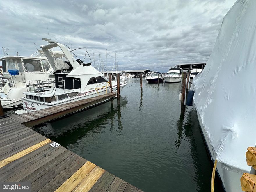 Welcome to Piney Narrows Yacht Haven marina condominium in the Kent Narrows, perfect for active boaters who want a comfortable, convenient community-oriented home port, now available is J-18!! (40' X 14' with power) Entertain family and friends in the luxury of your own slip. Yacht Haven amenities include access to community swimming pool, picnic area with BBQ grill, yachtsman's club lounge, fuel dock with gas and diesel (Free pump out with fuel purchase), winter bubbling to all doc facilities, climate-controlled heads and showers, 2 laundromats, parking for slip holders and guests, on site canvas shop for new/repair services., and even water and electricity Wi Fi are included. Owners love the proximity to our famous local restaurants which can be visited by trail access on a nice day! A convenient commute from Baltimore & Washington DC, you could be enjoying the scene within 1 hour. Whether you are boating to a nearby cruising destination, or enjoying all Kent Island has to offer, Piney Narrows Yacht Haven is a fantastic home port for a day or a lifetime!