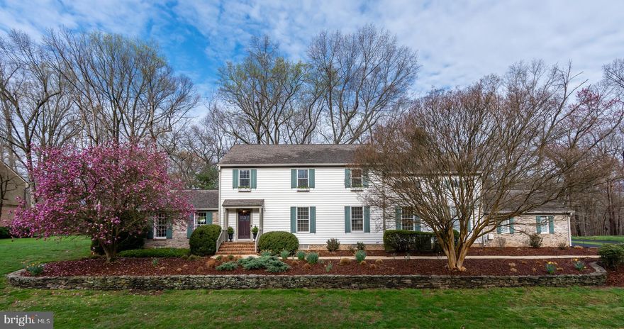 Quintessential Quail Run! Custom Crafted Wohlfarth Colonial offers refined living with a perfect blend of timeless architecture, classic lines and modern day amenities. Open, light filled design on three finished levels with beautiful appointments throughout. Smart lines and superb design offer fabulous gathering space, making this classic colonial an entertainer's dream. Nestled upon a lush nearly half-acre lot in Quail Run, this distinctive property exudes tremendous curb appeal with it's gracious exterior and professionally landscaped grounds. Once inside, the stunning architectural detailing is immediately apparent from the wide plank wood flooring, to the exposed beams, elegant mill work and three level curved hardwood staircase. Whether for everyday living or entertaining, this special home offers superb function and flow. Gather in the Chef's kitchen which opens to a stunning breakfast room addition with vaulted ceiling, wall of windows and rich wood tones, and enjoy beautiful vistas and an abundance of natural light. The gourmet center-island kitchen is thoughtfully designed with quartzite countertops, some stainless appliances, a beverage center/coffee station and work station. Exposed beams and a rich brick hearth fireplace elevate the expansive family room. The elegant living room and banquet sized dining room with vaulted ceiling and exposed beams provide French door access to the flagstone patio, seamlessly integrating the interior and exterior living space. A private first level office with paneled doors is an ideal spot for remote work. And a mudroom with laundry and storage cabinets is a convenient space for daily organization. Retreat to the upper level and enjoy four well proportioned bedrooms with wood flooring, including a luxurious primary suite, two additional full bathrooms and an open light filled hallway with sitting area. The spacious primary suite offers a delightful deck, a perfect spot for morning coffee, a cozy sitting area, an updated primary bathroom with two large vanities, a soaking tub and separate shower stall, plus a substantial walk-in closet. Relax in the expansive fully finished lower level. A substantial recreation room with pool table and bar area, offers a flexible design for relaxation and enjoyment. A substantial separate room with closets is adjacent to the fourth full bathroom. The lower level is complete with storage space and a utility room, plus stairs up to the three car garage. The incredible living space continues outside where you'll discover unparalleled beauty and tranquility. A screened porch provides multiple seasons to enjoy the sights and sounds of nature. The flagstone patio is a perfect spot to enjoy al fresco dining. And when the spirit moves you, the driveway serves as an ideal pickle ball or basketball court. This special property provides convenient access to local area attractions, including trails, shops & restaurants, plus key commuter routes. Welcome & Enjoy!