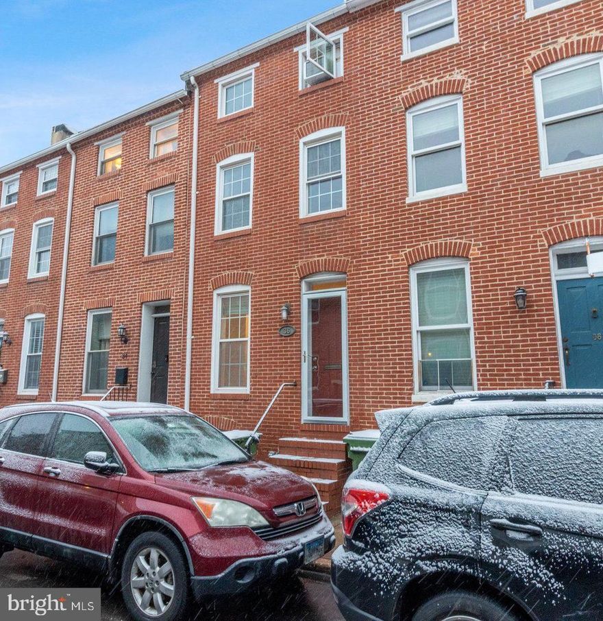 **Price improvement** Welcome to 36 E Wheeling Street, a charming and thoughtfully updated brick rowhome located in the heart of Baltimore's historic Federal Hill neighborhood. This unique 2-bedroom, 3-bathroom home offers a perfect blend of original character and modern convenience across three spacious levels. The main living area features gleaming hardwood floors, exposed brick, recessed lighting, and a striking spiral staircase that adds both charm and function. The bright, modern kitchen includes stainless steel appliances, ample cabinetry, and access to a private fenced patio ideal for entertaining or enjoying a quiet evening outdoors.
Upstairs, you'll find a spacious primary suite with vaulted ceilings and skylights that flood the space with natural light. A second living area on the middle floor includes a cozy fireplace, a wet bar, and an additional full bathroom, offering flexibility for a home office, guest space, or den. The finished lower level has also been used as a third bedroom, complete with a full bathroom nearby perfect for guests, roommates, or anyone in need of extra privacy. Conveniently located laundry is situated on the bedroom level for added ease.
Situated on a quiet, historic street just blocks from Cross Street Market, Federal Hill Park, the Inner Harbor, and Baltimore's top restaurants and bars, this home offers unmatched walkability and urban lifestyle appeal. With its classic architecture, modern updates, and flexible layout, 36 E Wheeling Street is the perfect place to call home in Federal Hill. ALL TENANTS MUST HAVE 700+ CREDIT SCORE & MONTHLY GROSS INCOME OF AT LEAST 3x MONTHLY RENT.
This property is available for a 12-month lease. Tenant is responsible for all utilities, including water, gas, electric, and internet. Pets are allowed on a case-by-case basis with owner approval and a monthly pet rent (amount determined based on size and type of pet). No smoking is permitted inside the home. A security deposit equal to one month's rent is required, along with the first month's rent due at lease signing. Renter's insurance is required.
Ideal for tenants seeking a well-maintained, historic home in a walkable and vibrant neighborhood, this property offers flexibility, charm, and convenience in one of Baltimore's most desirable areas.