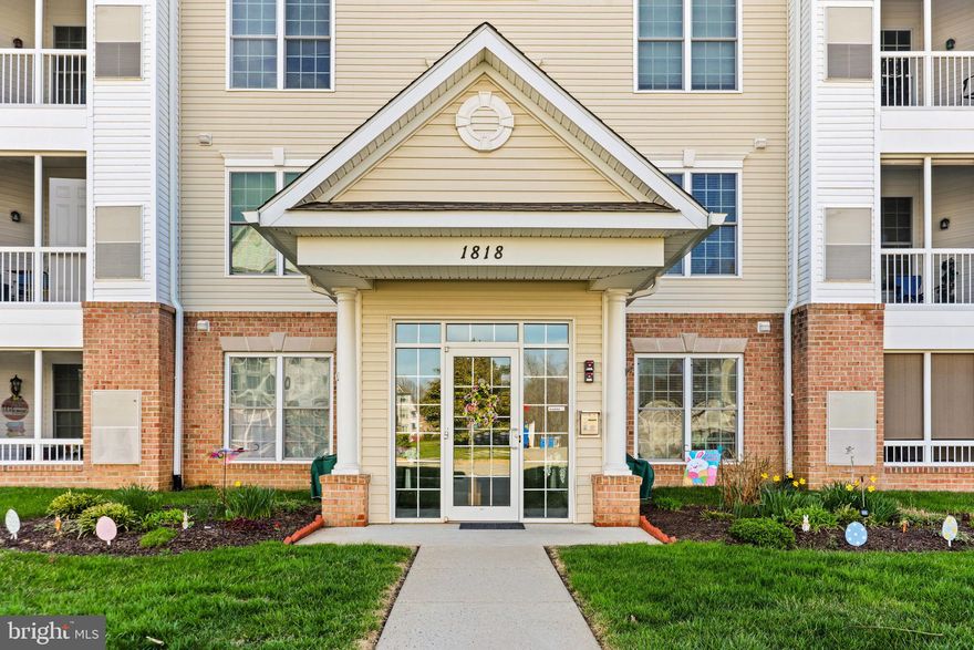 Welcome to this bright and spacious second-floor condo in the sought-after 55+ community of Greenbrier Hills! Offering over 1,300 square feet of comfortable living, this home features beautiful cherry hardwood floors throughout the main living areas, crown moldings, and abundant natural light from generously sized windows.
Step inside to a welcoming foyer and open-concept layout with a large living and dining area perfect for entertaining. The well-appointed kitchen features warm wood cabinetry, granite countertops, a center island with seating, and stainless steel appliances, flowing seamlessly into the living space. A private balcony provides a peaceful outdoor retreat overlooking the community greenspace.
The primary suite offers a generous walk-in closet and large en-suite bath, while the second bedroom provides flexibility as a guest room, office, or den.  Additional highlights include recessed lighting, flexible living spaces, ample closet & storage space, and a convenient laundry area with extra storage.
Residents of Greenbrier Hills enjoy easy, low-maintenance living with access to community amenities, an elevator building, and a prime location near shopping, dining, medical facilities, and major routes. Whether you're looking to downsize or enjoy the active adult lifestyle, this move-in-ready condo is a must-see!