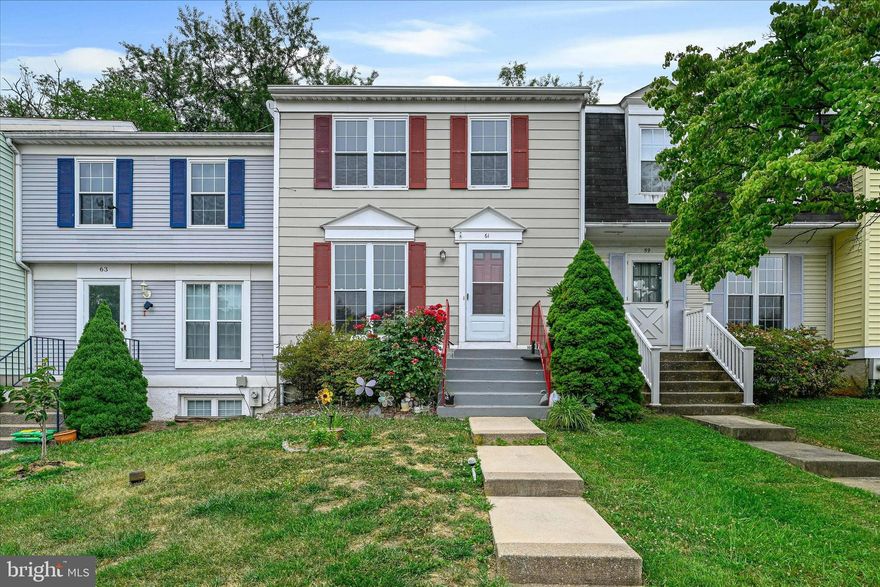 FINAL and BEST OFFER DEADLINE MONDAY AT 3:00PM!! Welcome Home to this beautiful 3 level townhome in sought after Parkville, featuring 3 spacious bedrooms, 2 full bathrooms, a huge deck with gorgeous views, and a fenced in yard backed by woods, providing a sense of privacy. The main level offers gleaming hardwood floors throughout, a cozy living room with floor to ceiling windows, dining area with sliding glass doors leading out to the deck, and a gourmet kitchen with white cabinetry and brand new stainless steel appliances. The second level includes a master bedroom, two guest bedrooms, and a full bathroom. Head down to your finished basement that offers an office nook, recreation, separate wash room, and a second full bathroom. Schedule a tour of your new home today. Property is being SOLD AS-IS. Please note, the glass doors leading out to the deck will be replaced prior to closing.