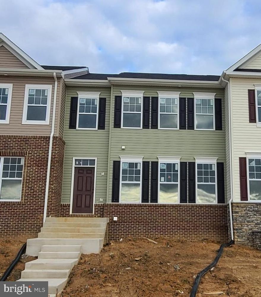 Sold & Settled "Compton" Rear Kitchen Model featuring a  2-Car Rear Load Garage, 2x6 Construction, Vinyl Planks at Foyer, Powder Room and Dining Room, Stainless Steel Appliances, Granite Counters. Finished Rec Room and Full Bath at Basement, as well as large composite deck at the rear of the home.  Community Amenities feature a Clubhouse, Pool, Basketball & Tennis Courts, Playground.