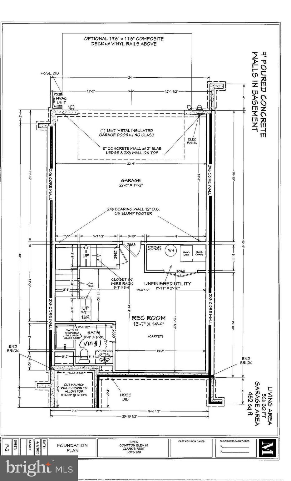 CLARK'S REST   PHASE 1A - Residential