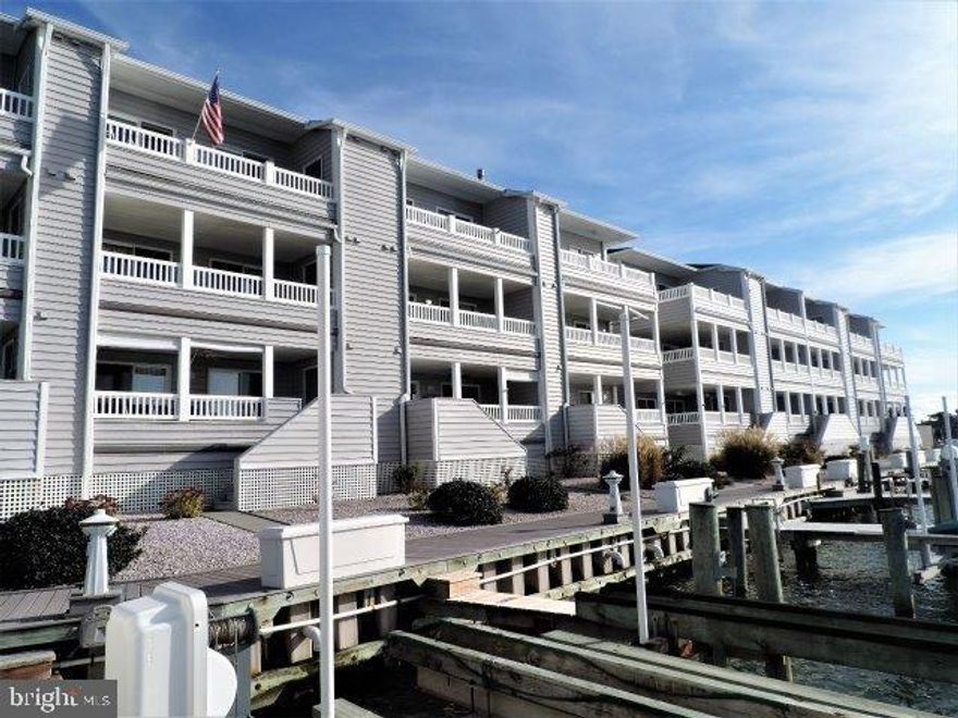Best sunset view in a central Ocean City location. From your balcony watch the boats go by and the most beautiful sunsets from your bayfront property. Located walking distance from beach, boardwalk, entertainment and great restaurants. Cared for building with many upgrades recently done. In the past five years building has been updated to include new roof, Azek paint free balcony trim and railings, new facades of siding over house wrap, bike and kayak racks, pool replastered, updated fire suppression sprinklers and more. Assoc. Is building Rental Boat Slips . Slips to be rented on a first come basis.
