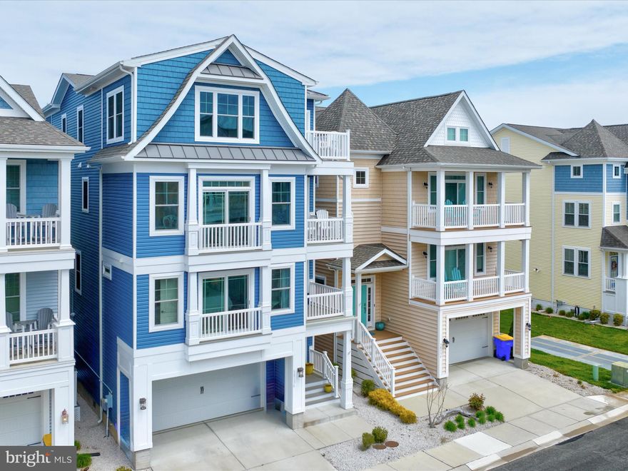 Welcome to Coastal Luxury in this finely furnished coastal waterfront retreat boasting a combination of stunning views, beautiful appointed living quarters, and designed for privacy in and out. The 6-bedroom 5-½ bath floor plan, thoughtfully laid out among the 4-levels, offers versatility and privacy for individuals and families to claim their own space while having ample opportunities for gatherings in any one of the common living areas. Find yourself in the center of it all in the main living and dining area with high soaring ceilings that add a touch of grandeur to the home. Surrounded by large windows that create a spacious and airy atmosphere, enjoy breathtaking views of the inland waterways everywhere you look. The gourmet kitchen is a chef's dream with its beautifully designed features including upgraded tile, an added dimension of shiplap, and a large center island with beautiful timeless quartz countertops that stretch to an end bar with appliances of its own. Down the hall, the beautiful primary suite, with alluring tile covering the walls of the ensuite, boasts a wall of windows to enjoy the southern-facing views, and a sitting area leading to a balcony to enjoy those exquisite sunsets. One floor up the beautiful stairwell you will find another large ensuite bedroom with its own amazing views, but that's not all, on the adjacent side of an open media room more outdoor space holds the pinnacle of all views. Three bedrooms, 2 baths, and another indoor-outdoor living area complete the second floor, one serving as a fitness room complete with a sauna. The main level foyer carries classy coastal vibes that lead you to a 6th bedroom/office, a full bath, and an indoor-outdoor entertainment area with a built-in bar that naturally flows to a large deck for sunning and grilling.  With gorgeous flooring throughout, and adorned with upgraded fans and dimmable chandeliers and lighting, the interior features don’t stop there. You will find six wall-mounted TV’s, already in place, and multiple refrigerators and microwaves that complete individual spaces, not to mention the central vacuum, security alarm, and a whole house dehumidifier systems. Outside, you will appreciate seven balconies, all furnished with polywood furniture offering endless opportunities for outdoor relaxation. From the outdoor heater and fireplace to the multiple BBQ grills, to the provision of bikes, kayaks, and other outdoor toys, all add an extra layer of fun for outdoor activities. Upgraded deck and dock lighting not only enhance safety but also create a beautiful ambiance for evening gatherings. Fully furnished and move-in ready this home delivers everything you need to create a truly exceptional coastal living experience on day 1! Sunset Harbour is coastal living at its best with a community clubhouse, pool, and a crabbing and fishing pier. Walk, bike, or boat wherever your heart desires- to the new walkable restaurants and grocery store outside the community entrance; to the golf course; parks and trails; dockable restaurants and sandbars; and to the ocean or to the beach. Call now to tour this coastal dream home.