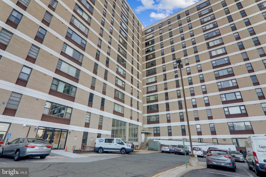 WELCOME TO 4600 DUKE: Don't miss this amazing 1bd/1ba condo, with a panoramic view! This is a unique opportunity to purchase updated and spacious unit in a prime location for $170k price! Updates are included but not limited: kitchen granite countertops, new backsplash, new carpeting throughout, freshly painted. Spotless ready to move in. Spacious Unit with Open-Concept Layout and big Picture Window. The condo comes with a storage unit. Unit is on 9th floor spectacular views of park and surrounding areas. Building has been recently renovated. Monthly Condo Fee includes all utilities;  24 hrs security guard, trash, snow removal. Residents enjoy a seasonal outdoor pool, plenty of parking, Fitness Facility, Game & Meeting Rooms plus a Lift in the Lobby Foyer. Bus Stop(s) out front and throughout Alexandria's Duke Street corridor. Location location location; few miles from the Pentagon, Old Town Alexandria, Amazon HQ, walking distance to Fox Chase Shopping Center that is anchored by Harris Teeter & restaurants, shops, Braddock Rd Metro Station minutes away! For Pet lovers, up to 2 pets allowed up to 25 lbs.