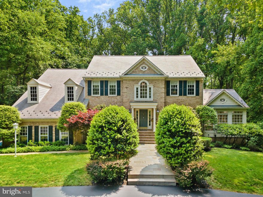 From the moment you arrive at the circular driveway at 11205 Elmview Place, you will know you are somewhere special.  This Grand Colonial combines a traditional exterior with a modern interior offering approximately 6000 square feet of luxuriously finished living space, stunning architectural details, custom moldings, six bedrooms and four and a half bathrooms.  Located in one of Great Falls most sought-after neighborhoods, Old Saybrook.  The setting provides tranquility and wooded views from two decks, landscape lighting, and recently added patio and fire pit.  Nestled into trees for exceptional privacy, only a few minutes drive to the Village of Great Falls, Route 7, and Georgetown Pike.  Sited on just under two acres, with beautiful mature landscaping.   

 

As you enter, a soaring two-story foyer invites light and ambience that continues through the generous floor plan.  The main level is an entertainer’s dream, with hardwood oak flooring formal dining and living room, butler’s pantry, and an open flow from the chef’s kitchen, stepdown family room with stone fireplace (gas fire logs) and wet bar, spectacular sunlit Conservatory room, with direct access to two outdoor decks.  The Conservatory provides a sunlit sanctuary all year round. The large gourmet kitchen includes granite countertops, a large center island, eat-in dining, custom cabinetry, and KitchenAid appliances.  An office with built-in bookcases and a powder room completes this level. 

 

Upstairs hosts 5 bedrooms and 3 full bathrooms, accessed by two stairways. Crown molding, wainscotting and chair rail details are provided throughout. Retreat to your primary bedroom with vaulted ceilings, a spa-like bathroom featuring dual vanities, separate tub and shower, and spacious closets.  A second suite with en-suite bath, and three additional bedrooms provides continued flexible living options. The third bedroom has a cathedral ceiling and Palladian window.

 

A fully-finished private walk-out lower level provides a large recreation room with oak moldings windows and doors, brick fireplace (gas fire logs), guest bedroom, full bath, bar/kitchen, gym, and a temperature controlled wine cellar. Large storage rooms are also provided on this level.

 

Synthetic slate Inspire lifetime warranty roofing tile have been installed, as well as a Blink and EK Pro remote access security system, whole house Generac emergency generator, and R-49 insulation in the attic.  The driveway was just seal coated, and exterior painting was completed in 2020.  There are 3 separate HVAC zones for ultimate comfort.   

 

Located in the desirable Langley high school pyramid. 

 

*Furniture items can be negotiated separately.  Selected items to be retained by Seller.