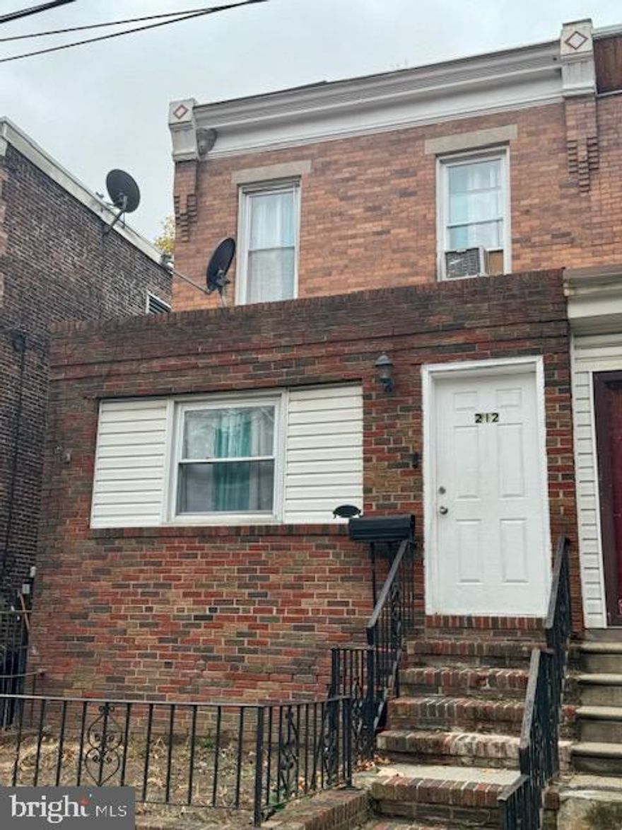 Welcome to 212 N Front Street! This charming 3 bedroom, 1 bath twin offers comfort & convenience. Enter through the front door to a finished porch that is being used as a quiet office space. Would also make a great play room or storage area! From there you have open living and dining areas. The kitchen is in the back of the house with access to the patio and yard space. Upstairs you will find 3 nice sized bedrooms and a full bath. This home is perfect for owner occupants or savvy investors. Currently occupied by a long term tenant who would like to stay, but can also be delivered vacant with enough notice. Located close to the Philadelphia airport and the city, commuting and access to amenities couldn't be easier. Schedule a showing today to see all this property has to offer!